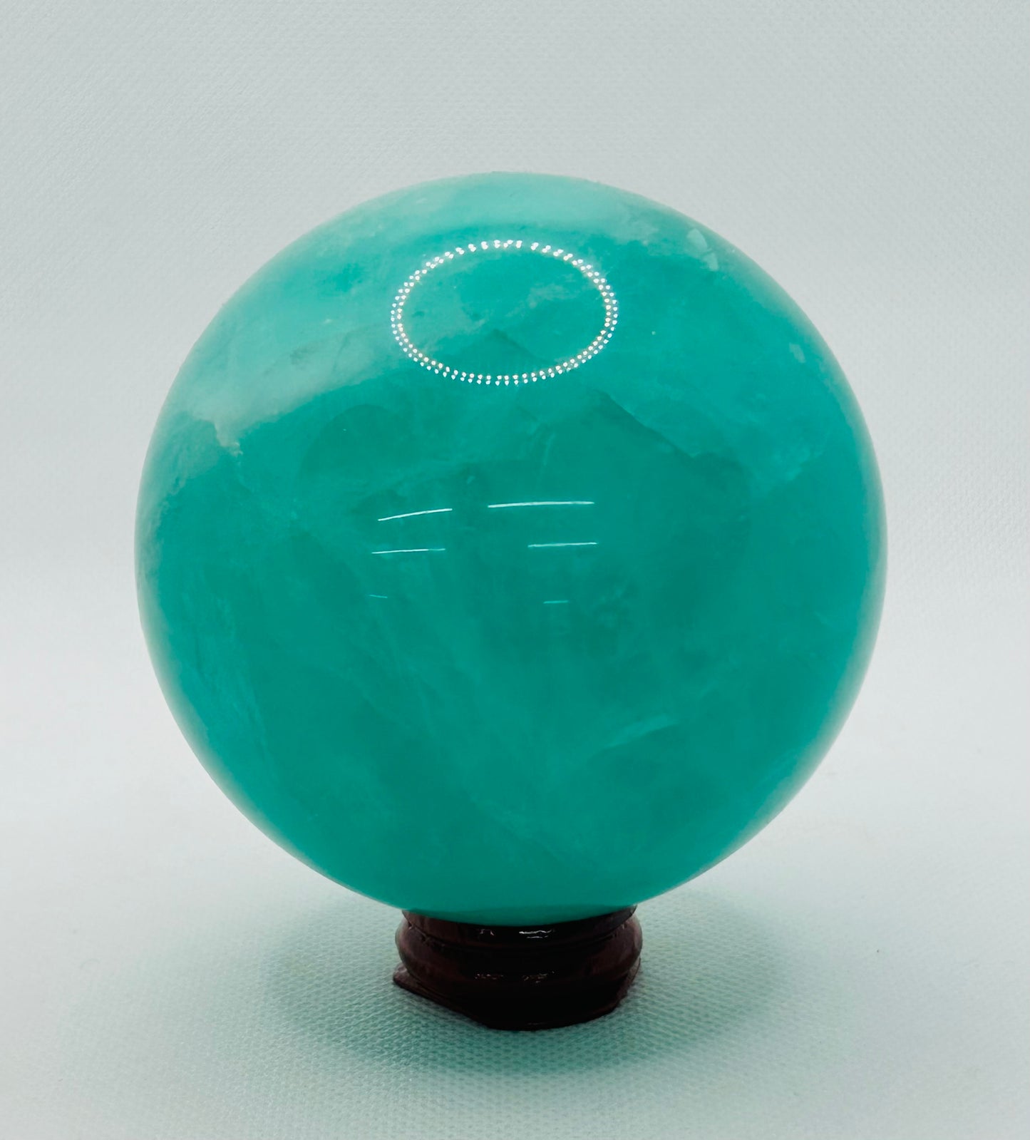 Large Green Fluorite Sphere