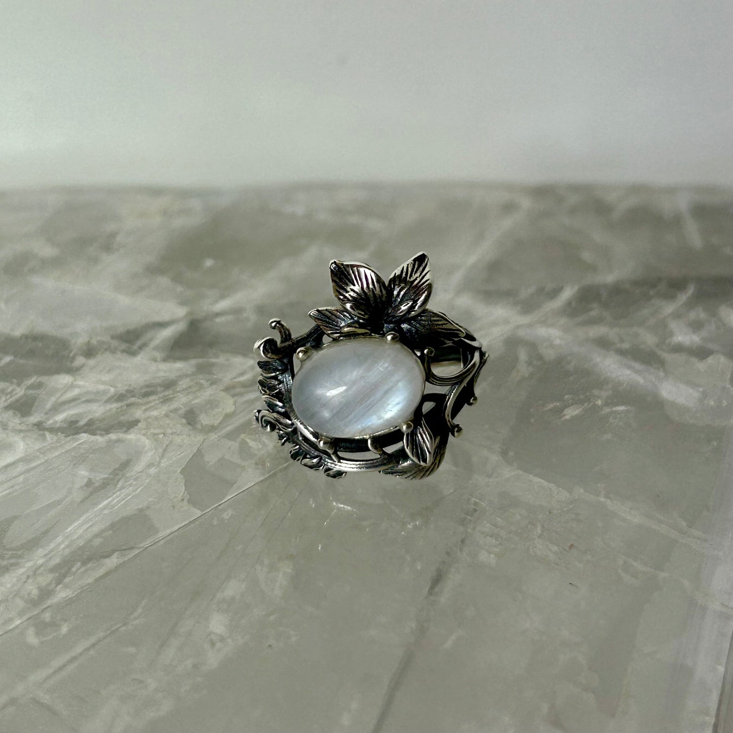 MoonStone Ring (Adjustable)