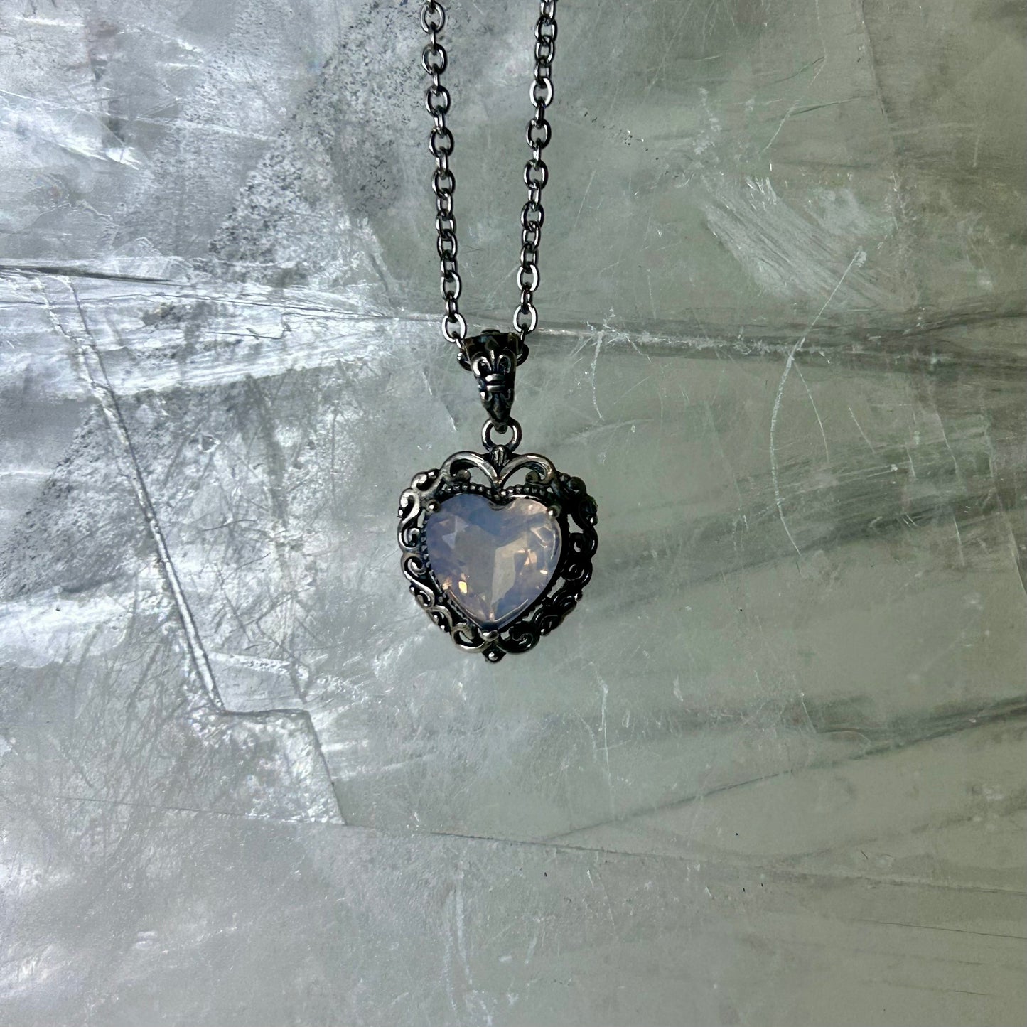 Lavender MoonStone Pendant