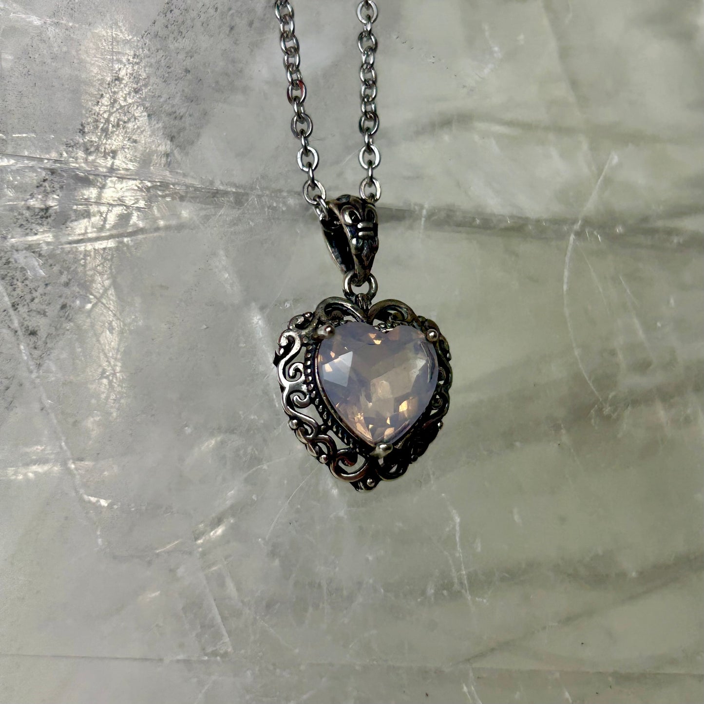 Lavender MoonStone Pendant