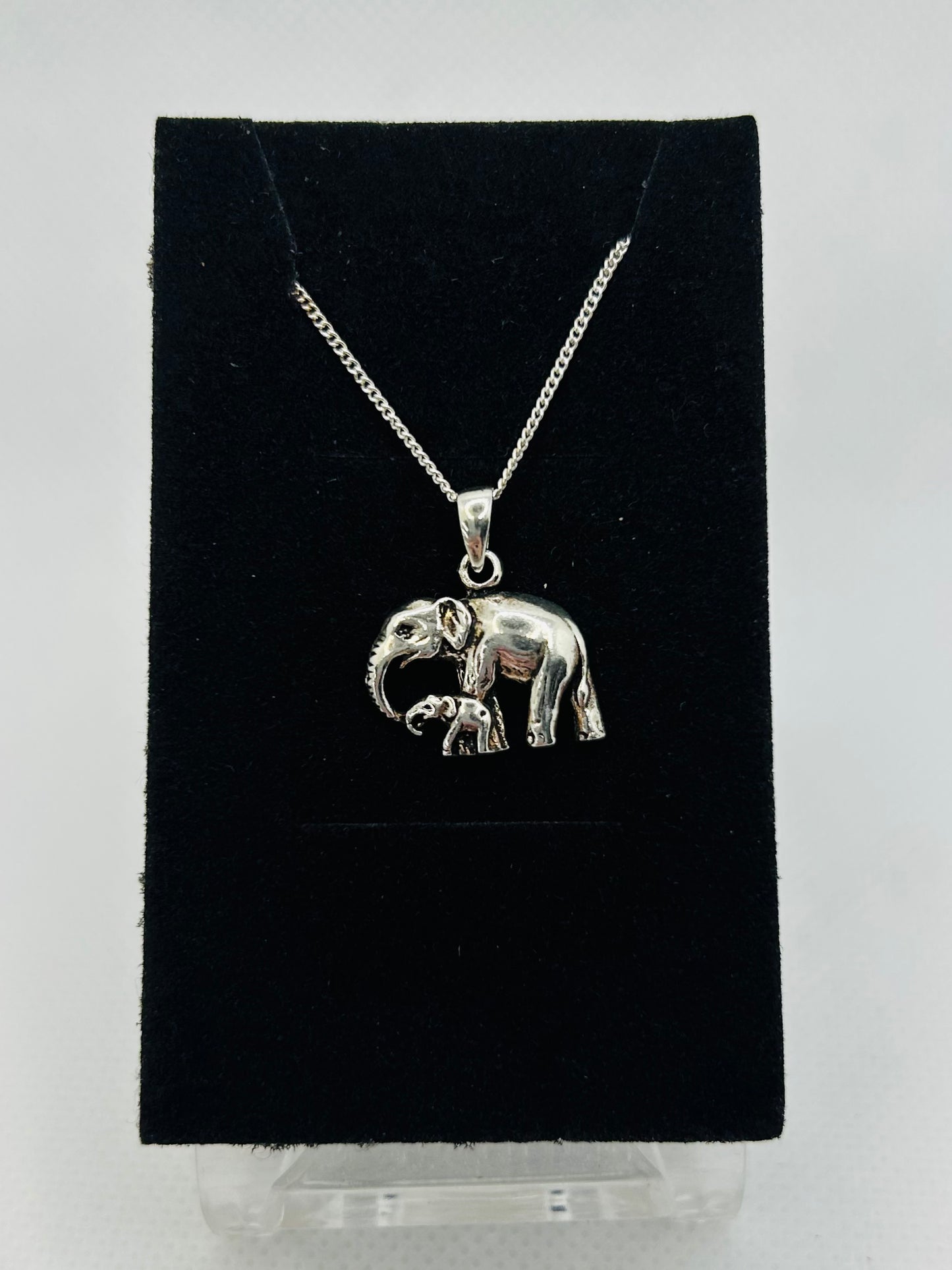 silver Elephant Pendants