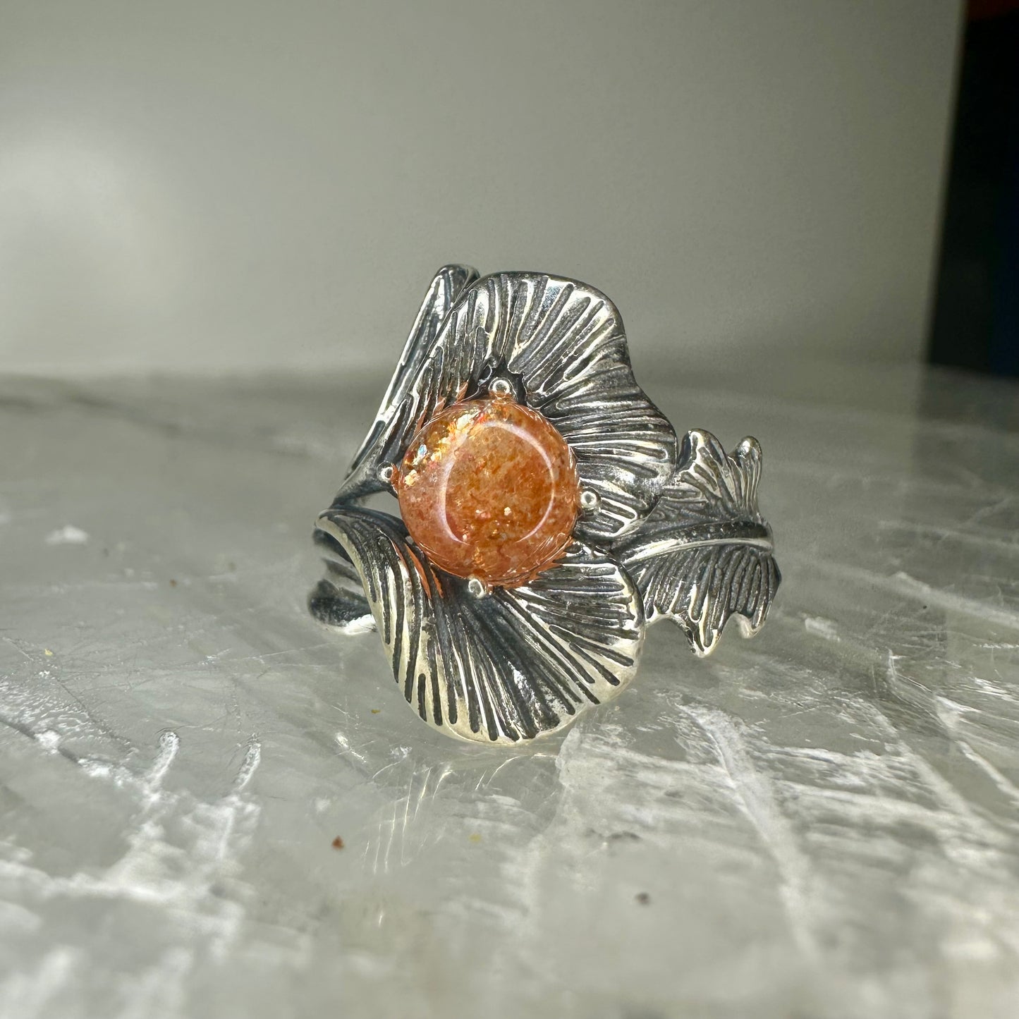 Arusha SunStone 925 Adjustable Ring