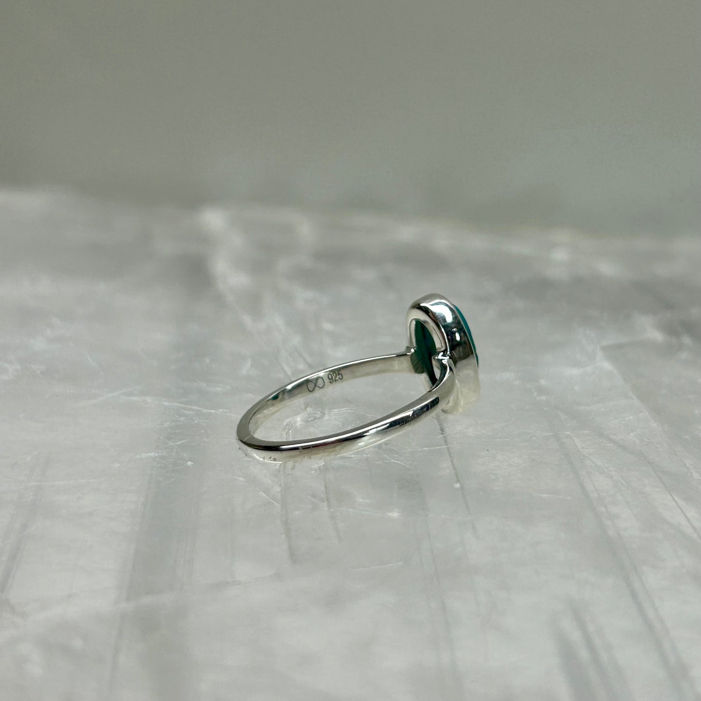Sleeping Beauty Turquoise (Size Q)Ring