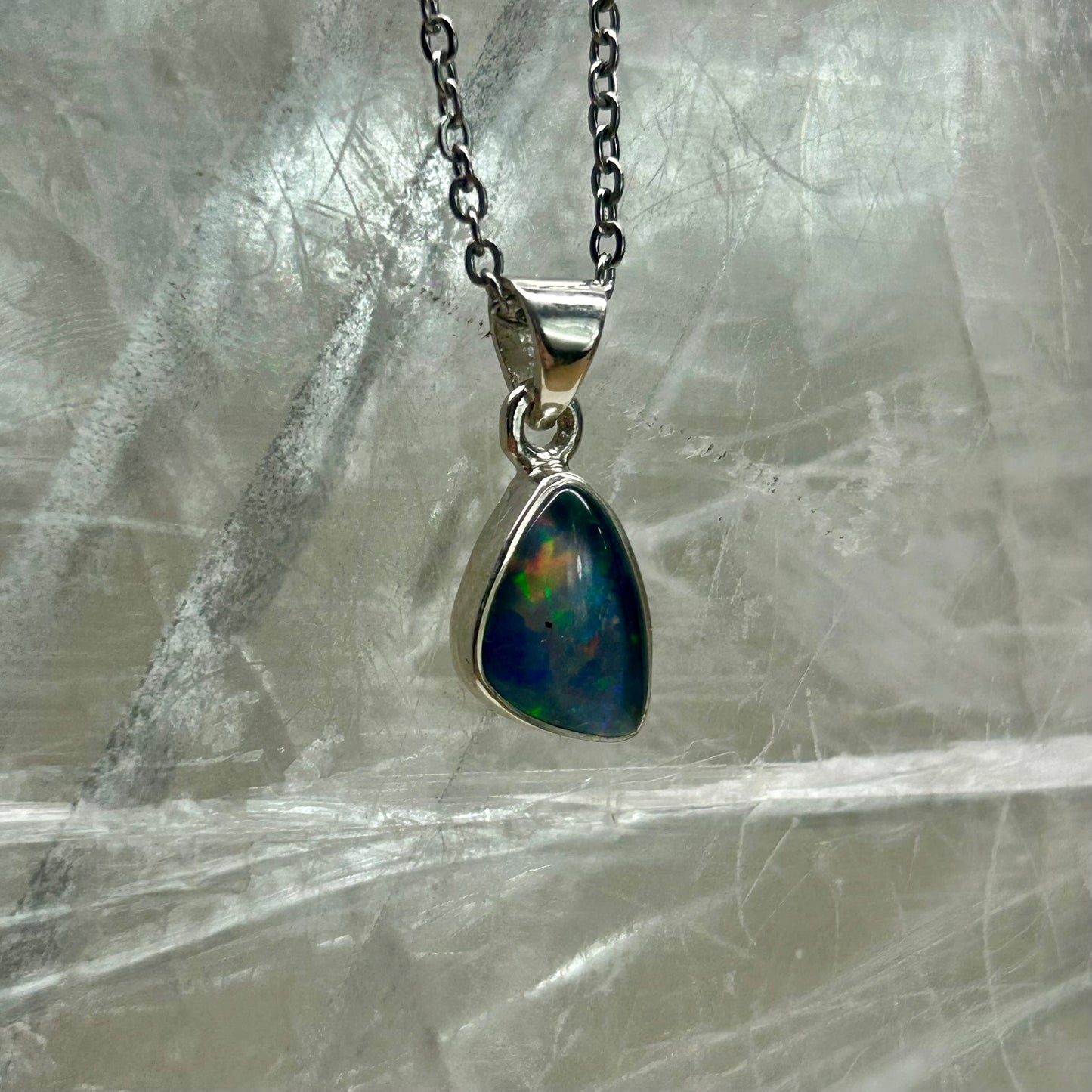 Triple Opal Pendants