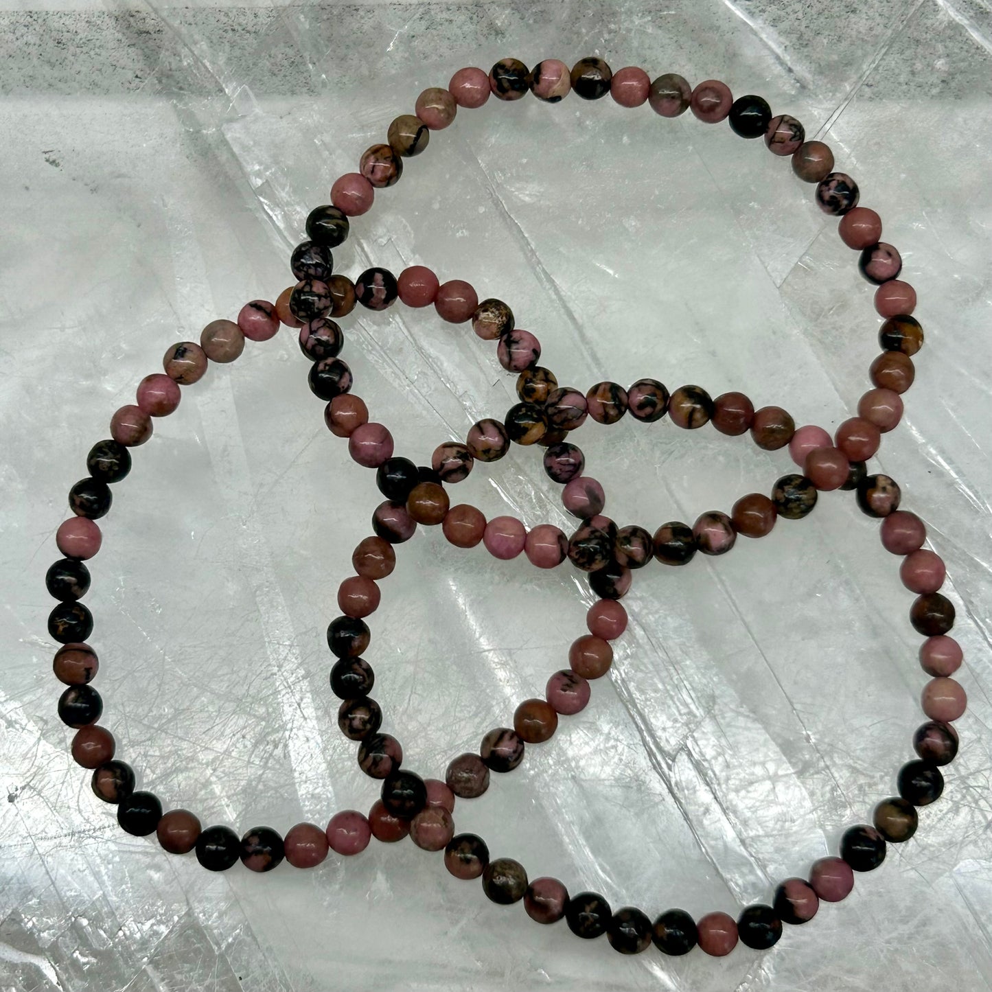 Rhodanite 4mm Bracelets