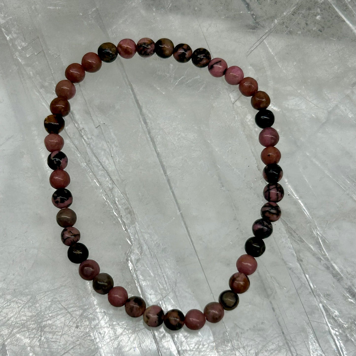 Rhodanite 4mm Bracelets