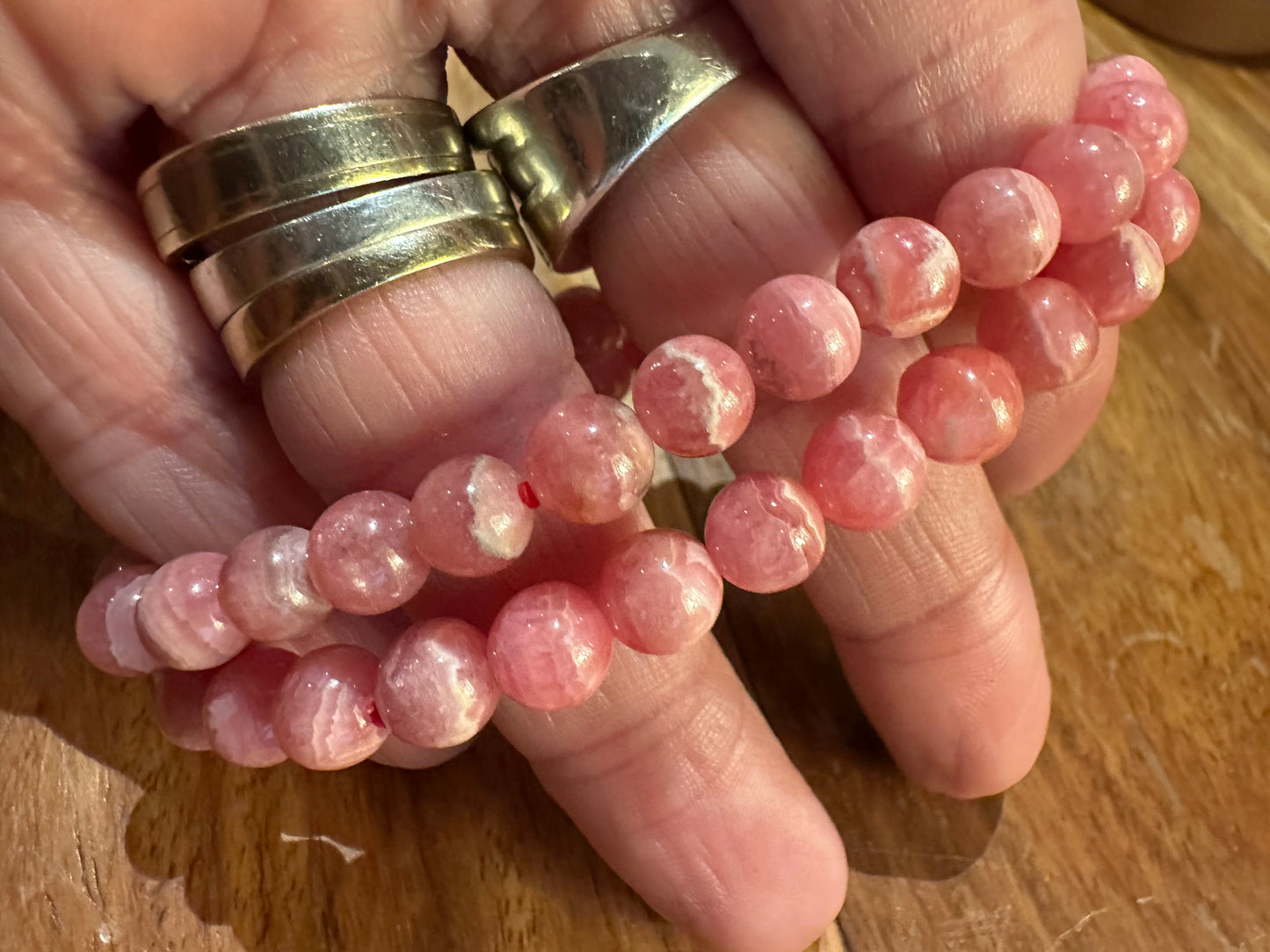 Rhodochrosite - High Grade - Bracelet