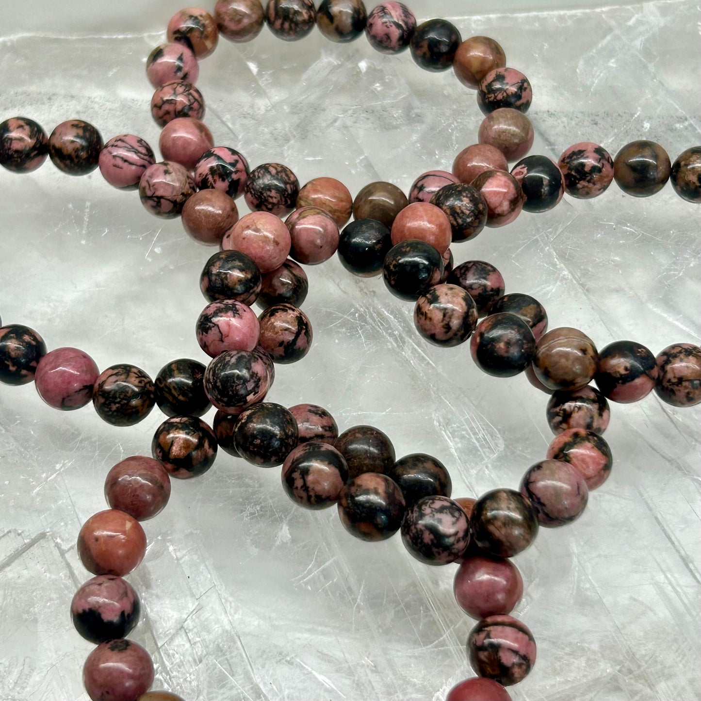 Rhodanite 10mm Bracelets