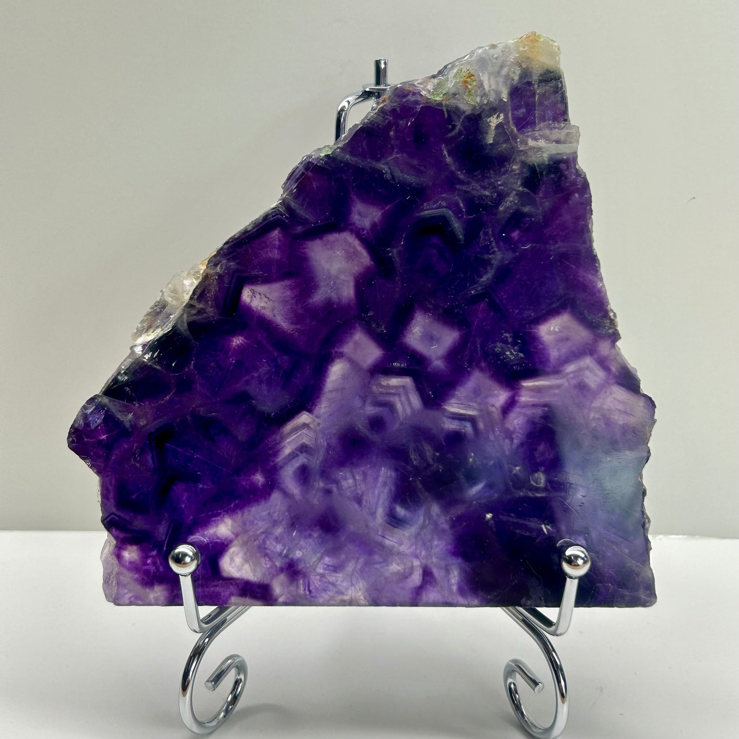 Flourite Slab on Stand