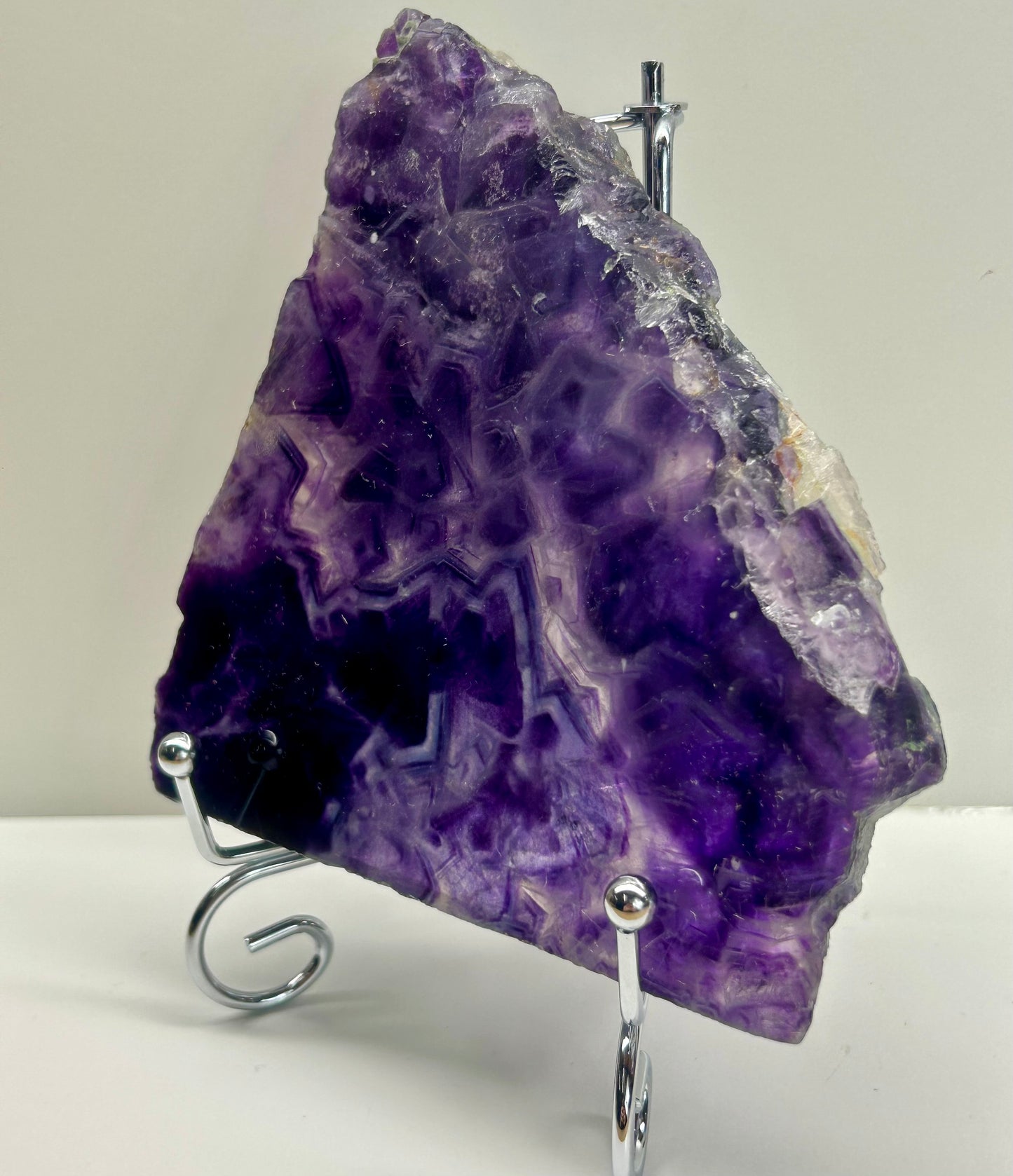 Flourite Slab on Stand