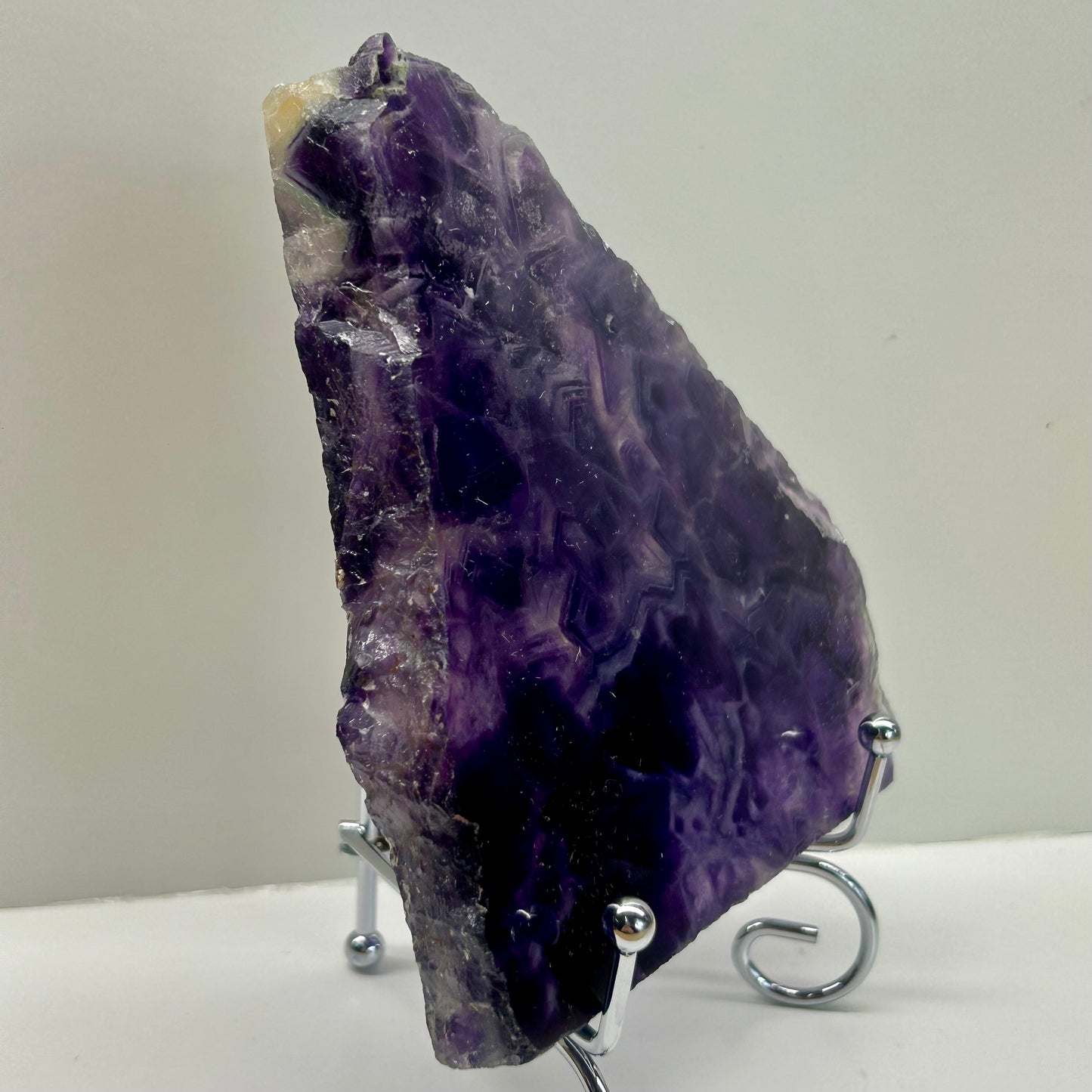 Flourite Slab on Stand