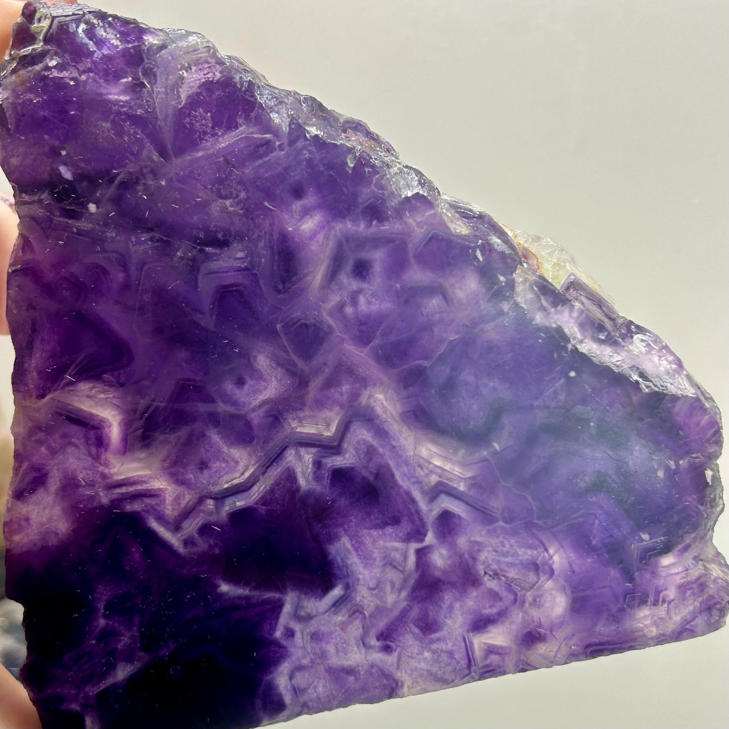 Flourite Slab on Stand