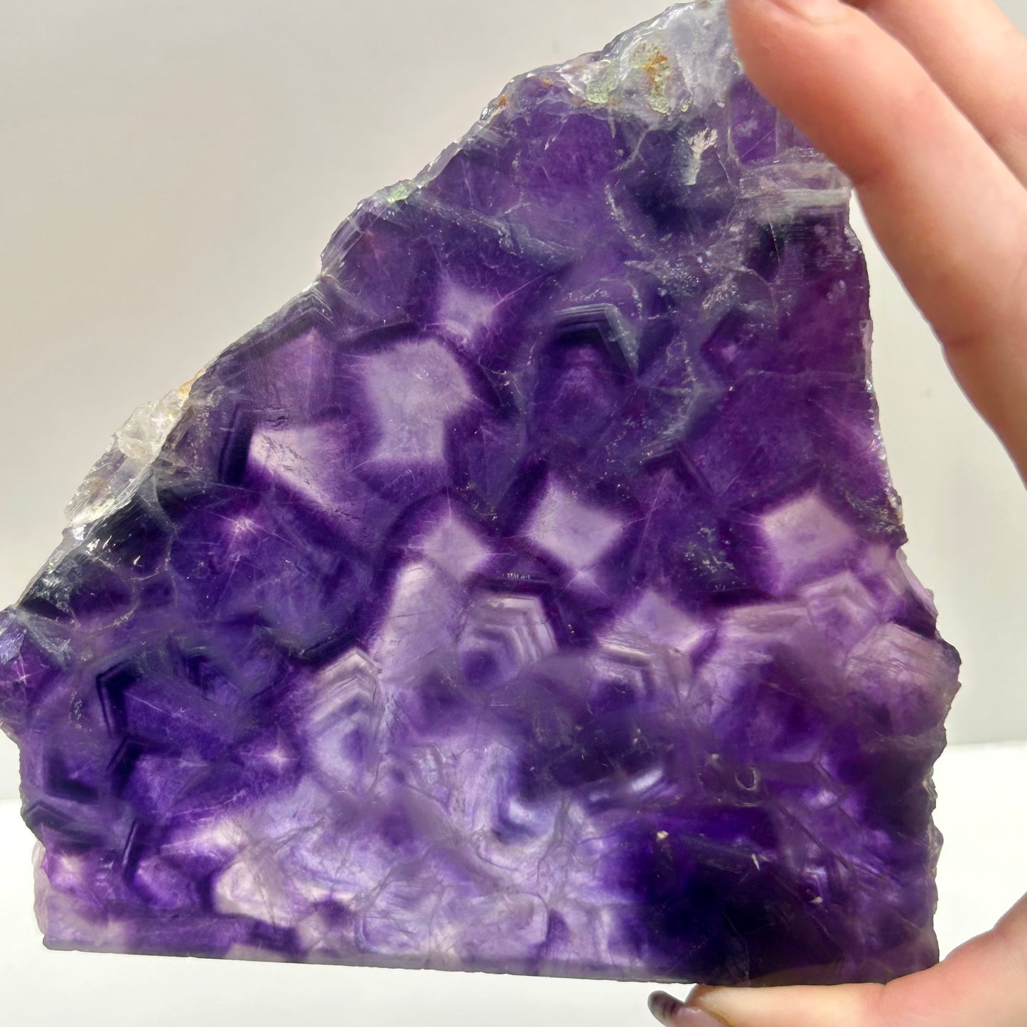 Flourite Slab on Stand