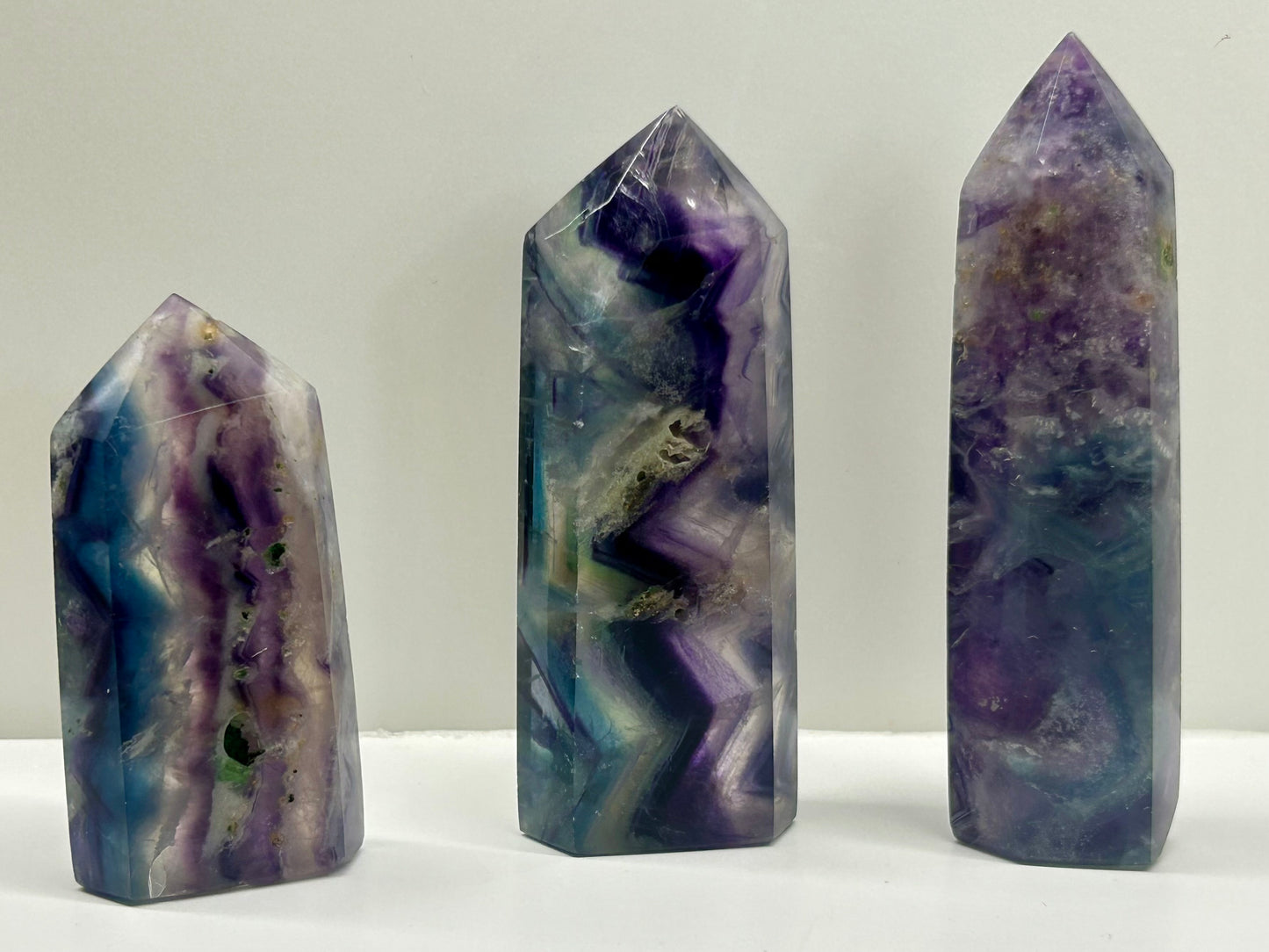 Rainbow Flourite Towers