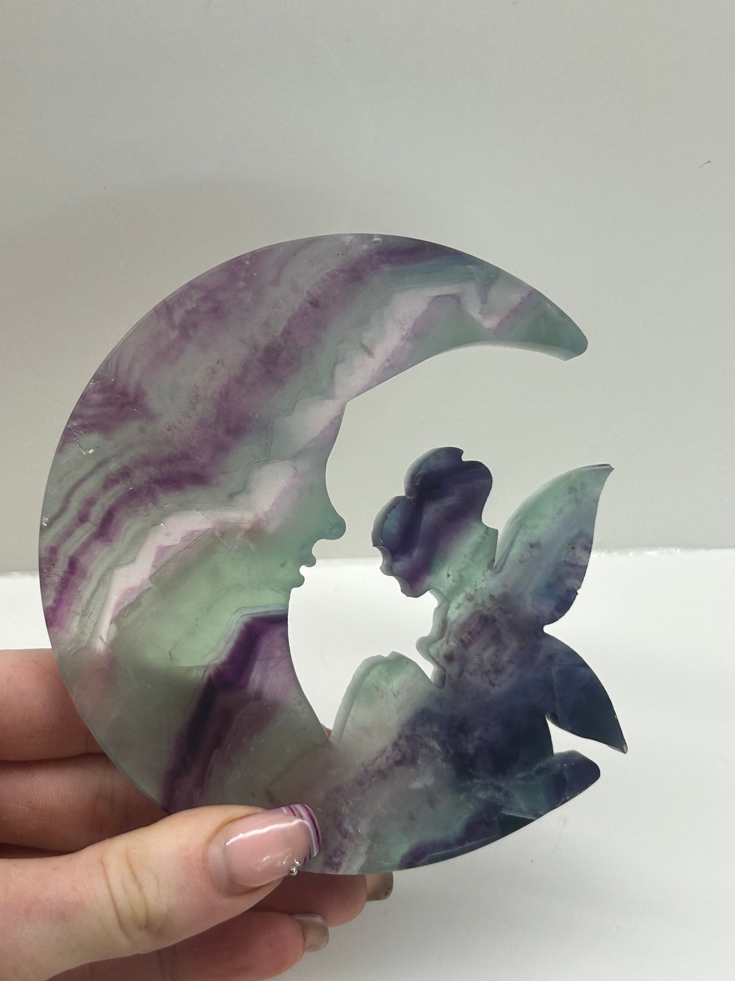 Fair&Moon Flourite Statment Peice