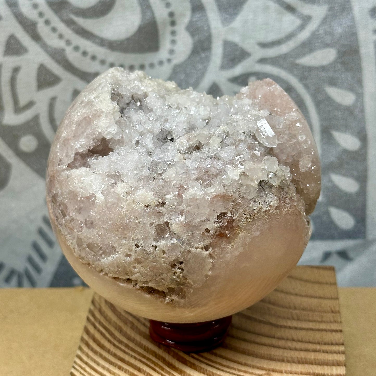 Pink Amethyst Sphere