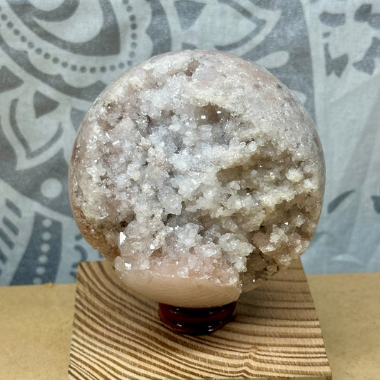 Pink Amethyst Sphere