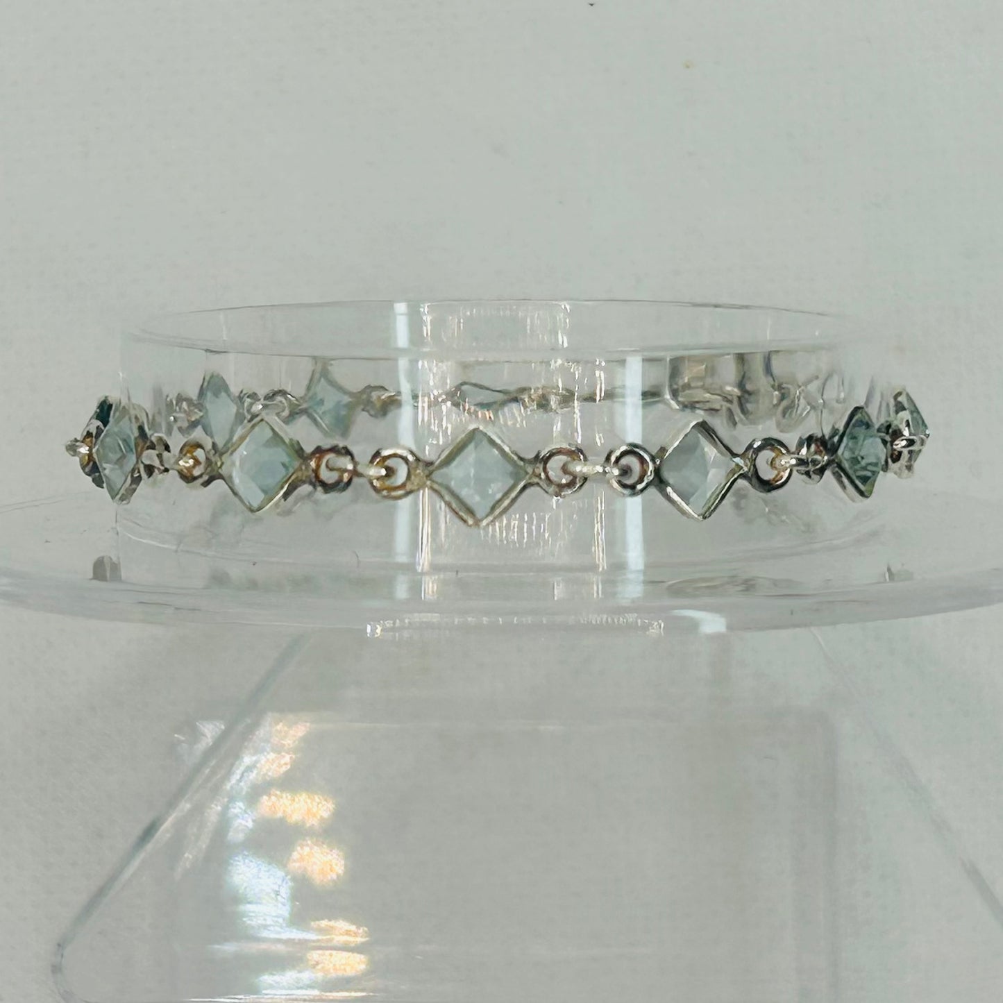 925 Blue Topaz Bracelet