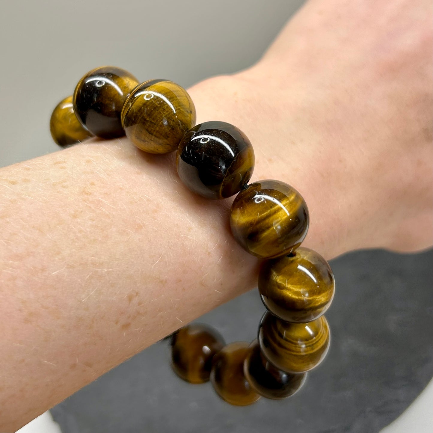 Tigers Eye 16mm Bracelets
