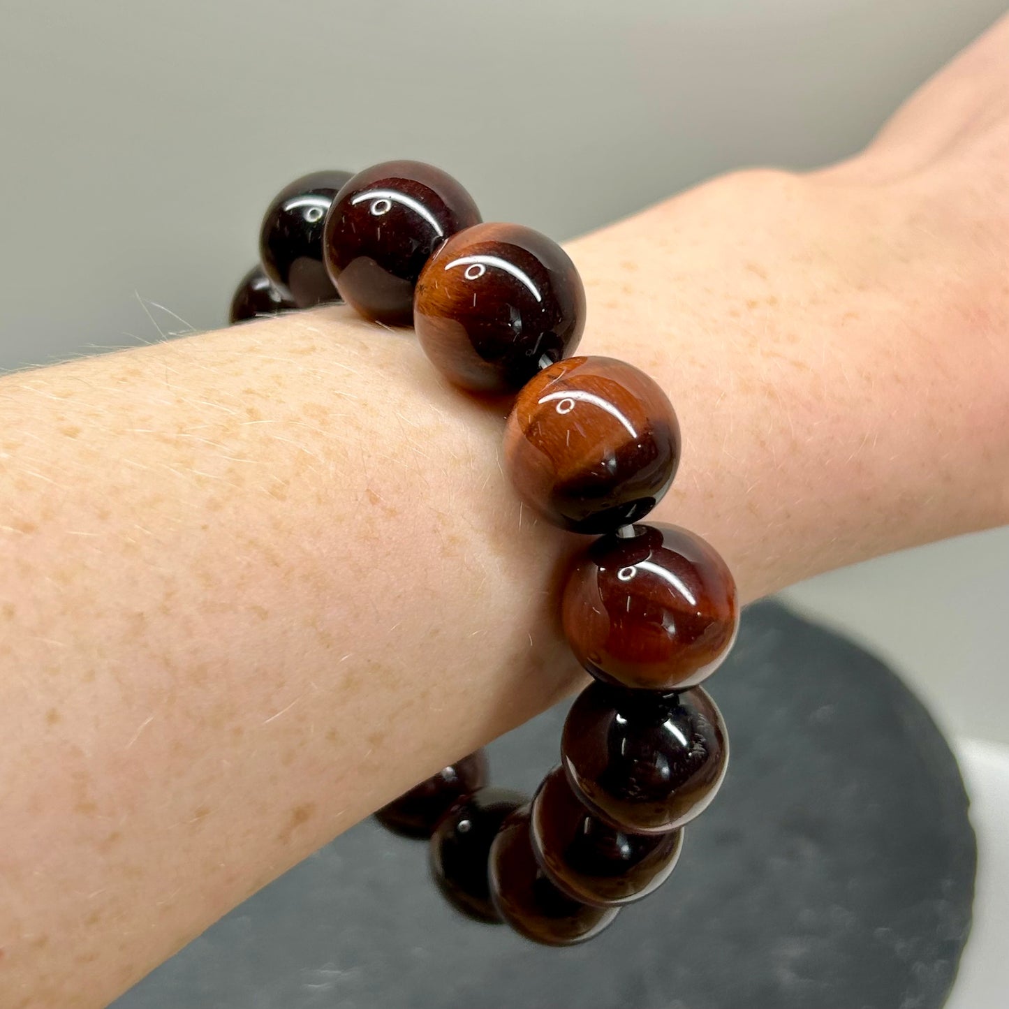Red Tigers Eye 16mm Bracelets
