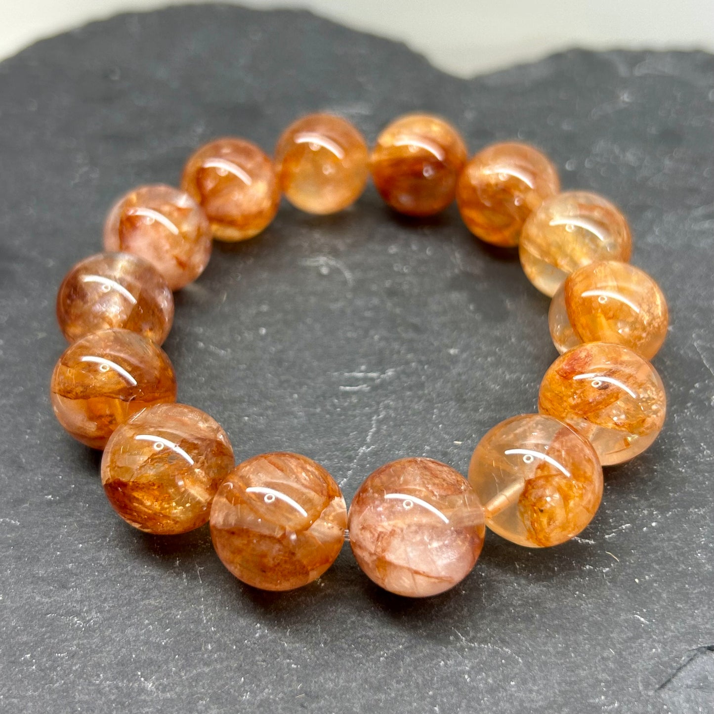 Fire Quartz 16mm Bracelets
