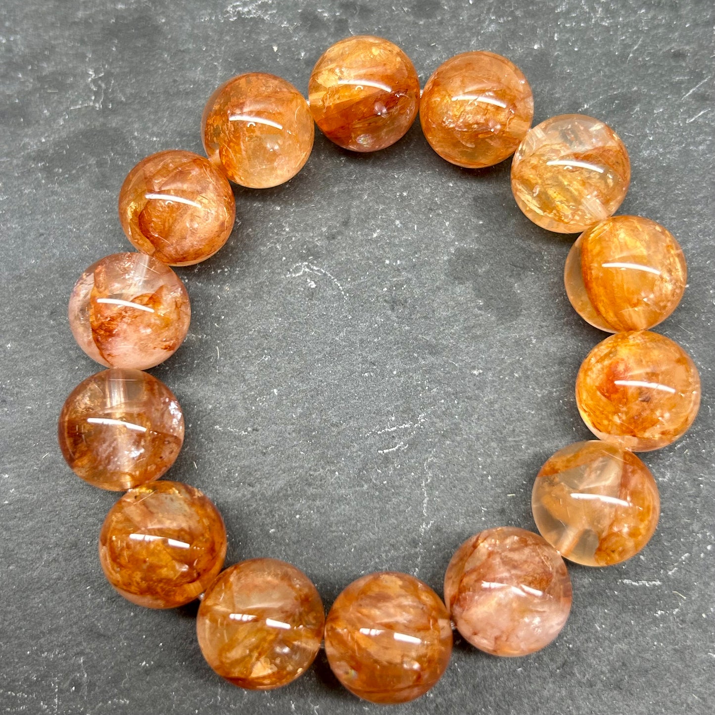 Fire Quartz 16mm Bracelets