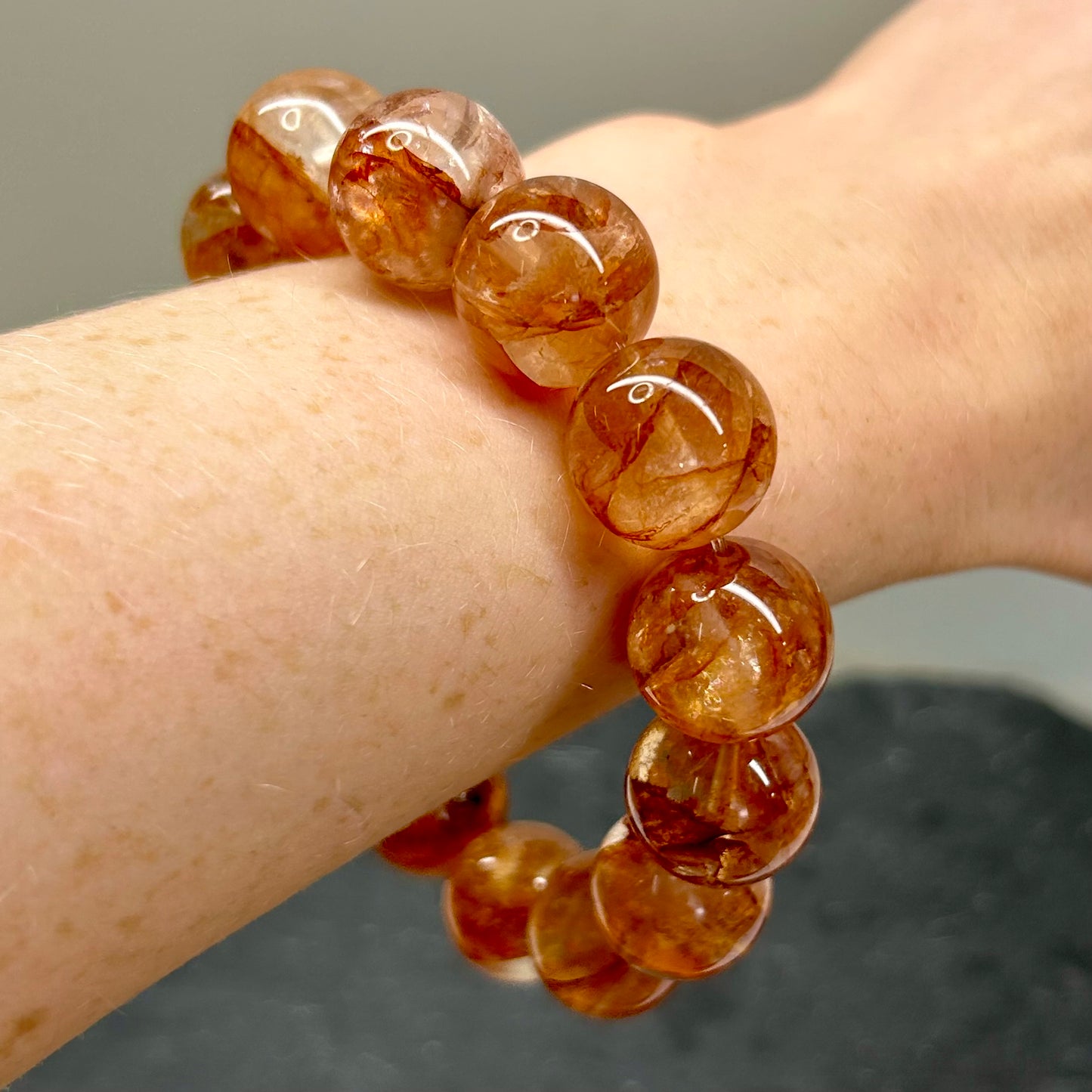 Fire Quartz 16mm Bracelets