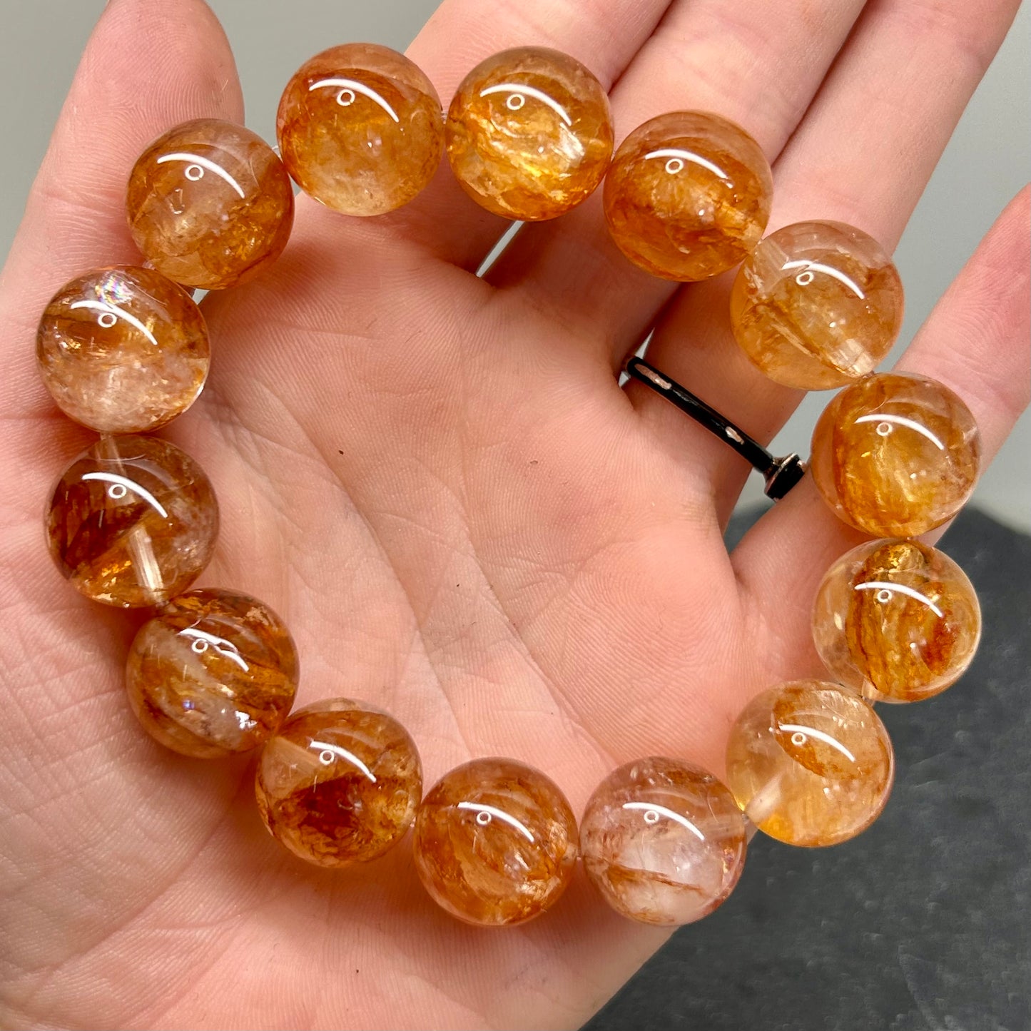 Fire Quartz 16mm Bracelets