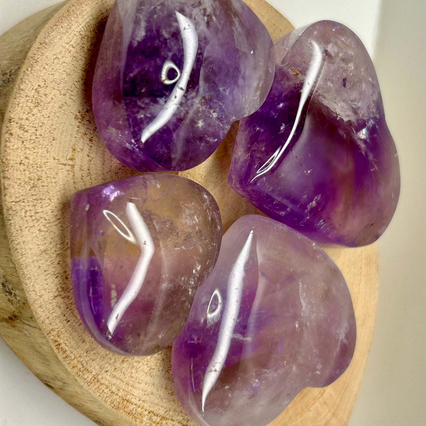 Ametrine Hearts