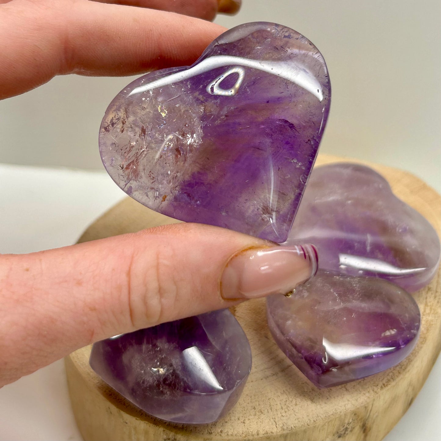 Ametrine Hearts