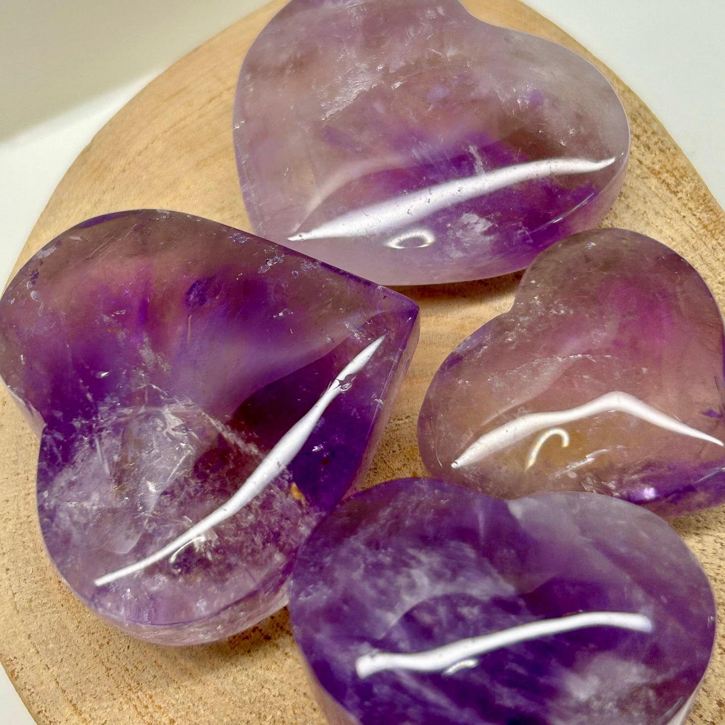 Ametrine Hearts
