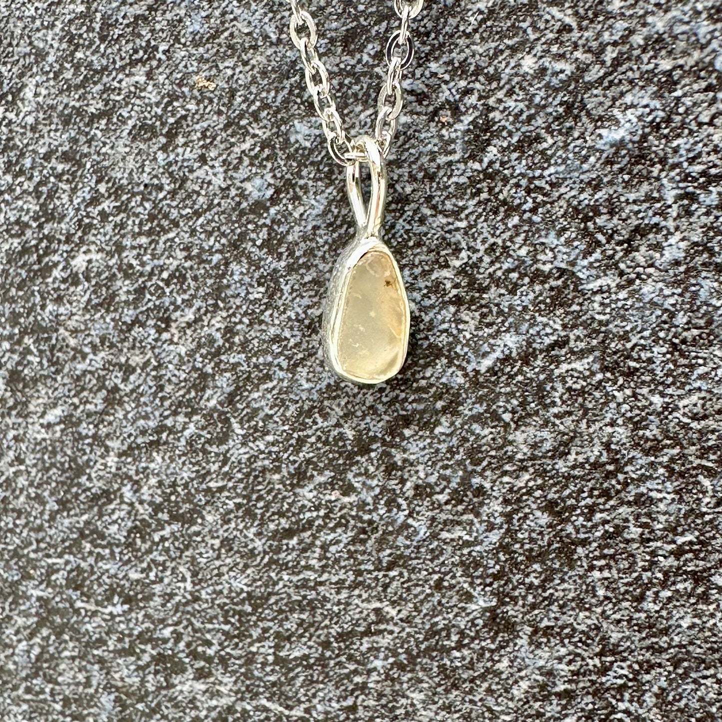 Libyan Desert Glass Pendants