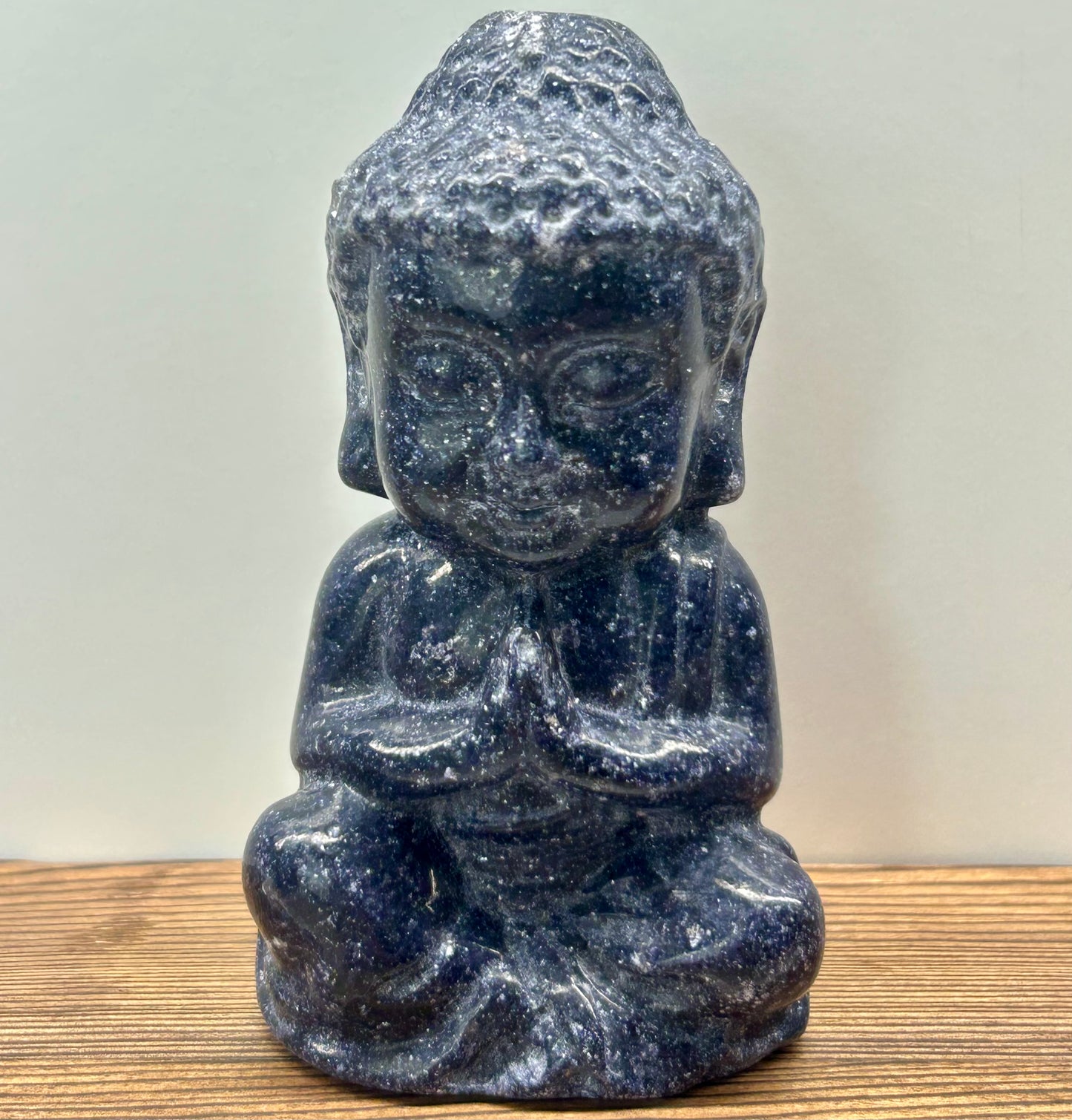 Lepidolite Buddha (10cm Tall)