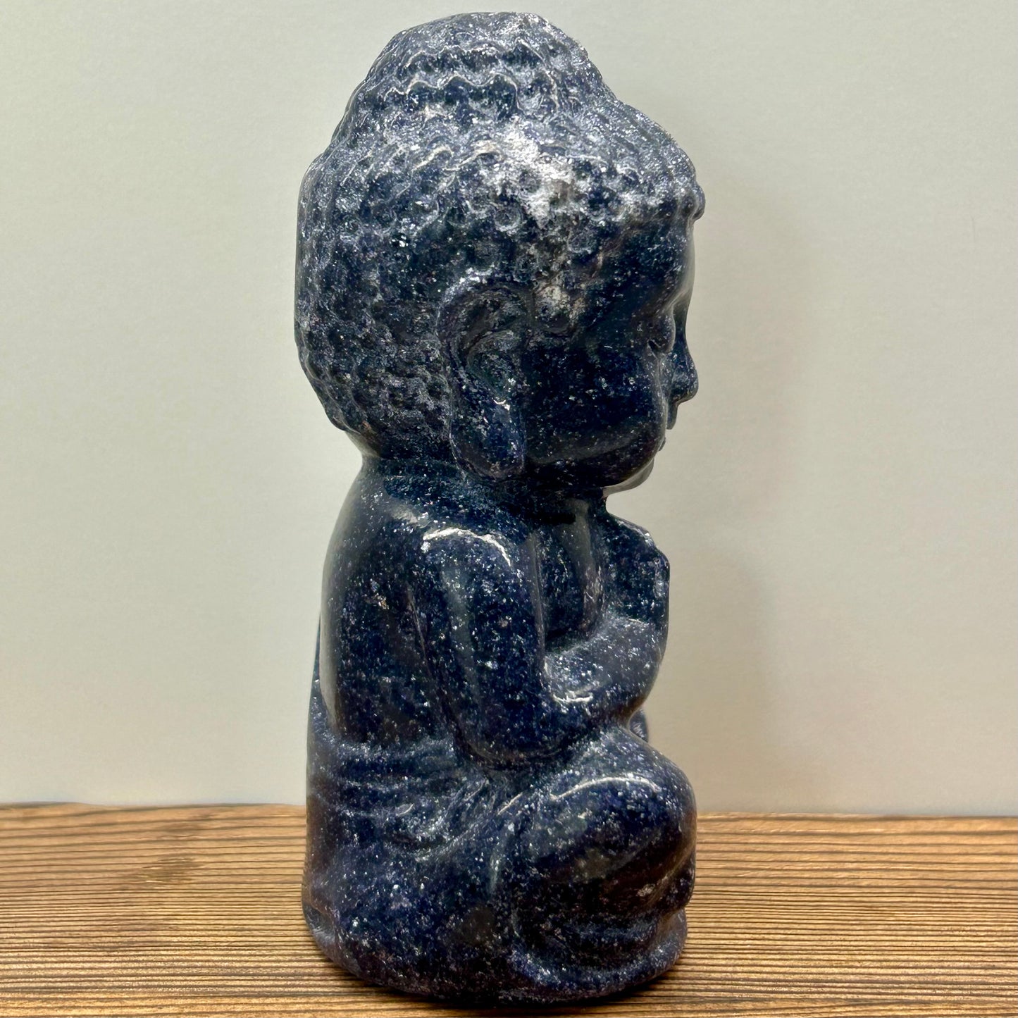 Lepidolite Buddha (10cm Tall)
