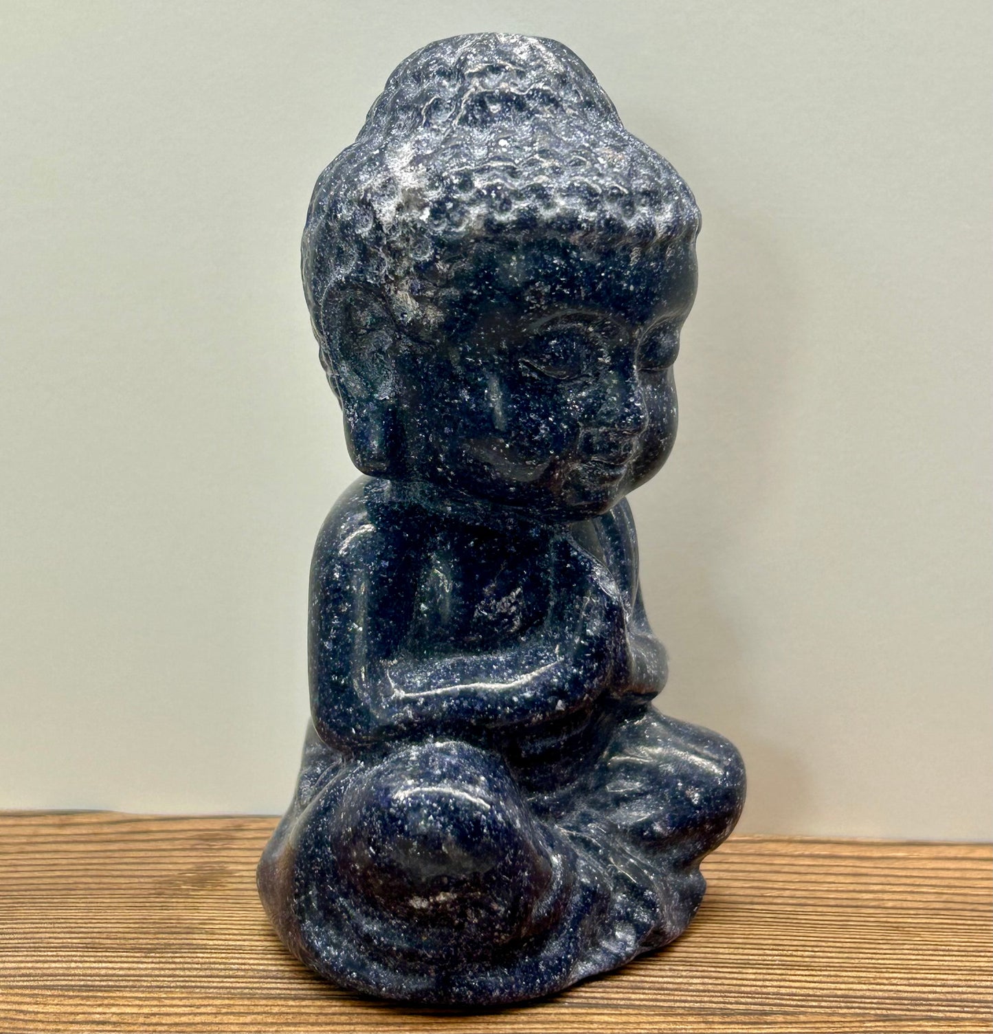 Lepidolite Buddha (10cm Tall)