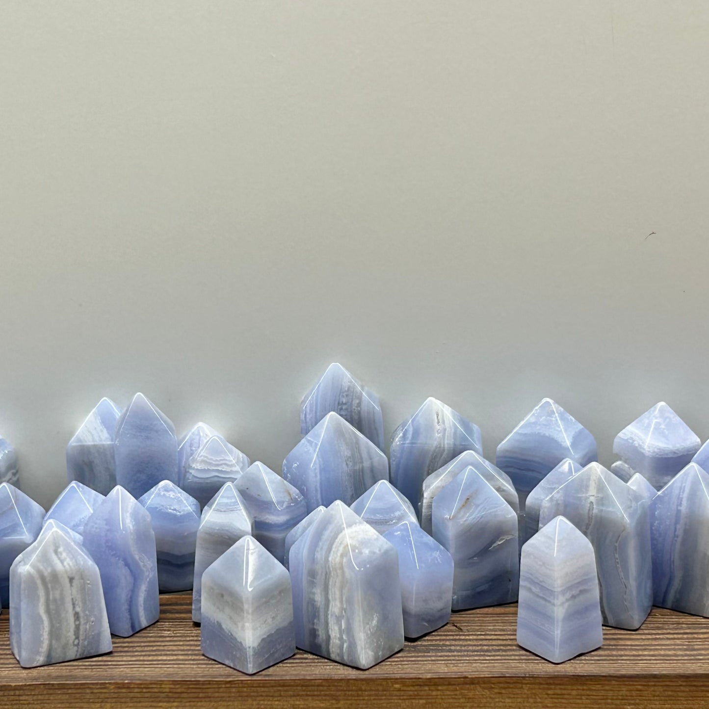Blue Lace Mini Towers (2.2cm-3.3)
