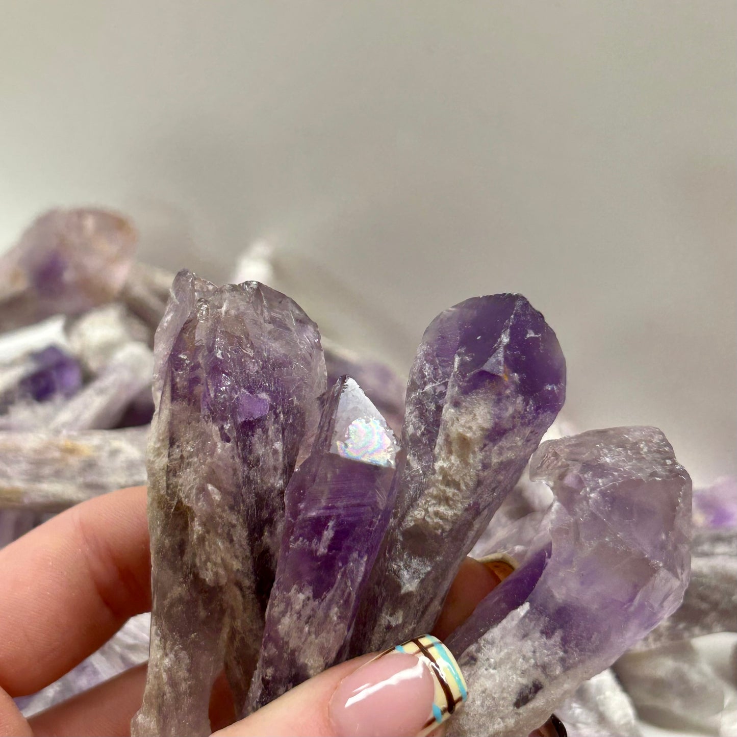 Natural Amethyst Wands