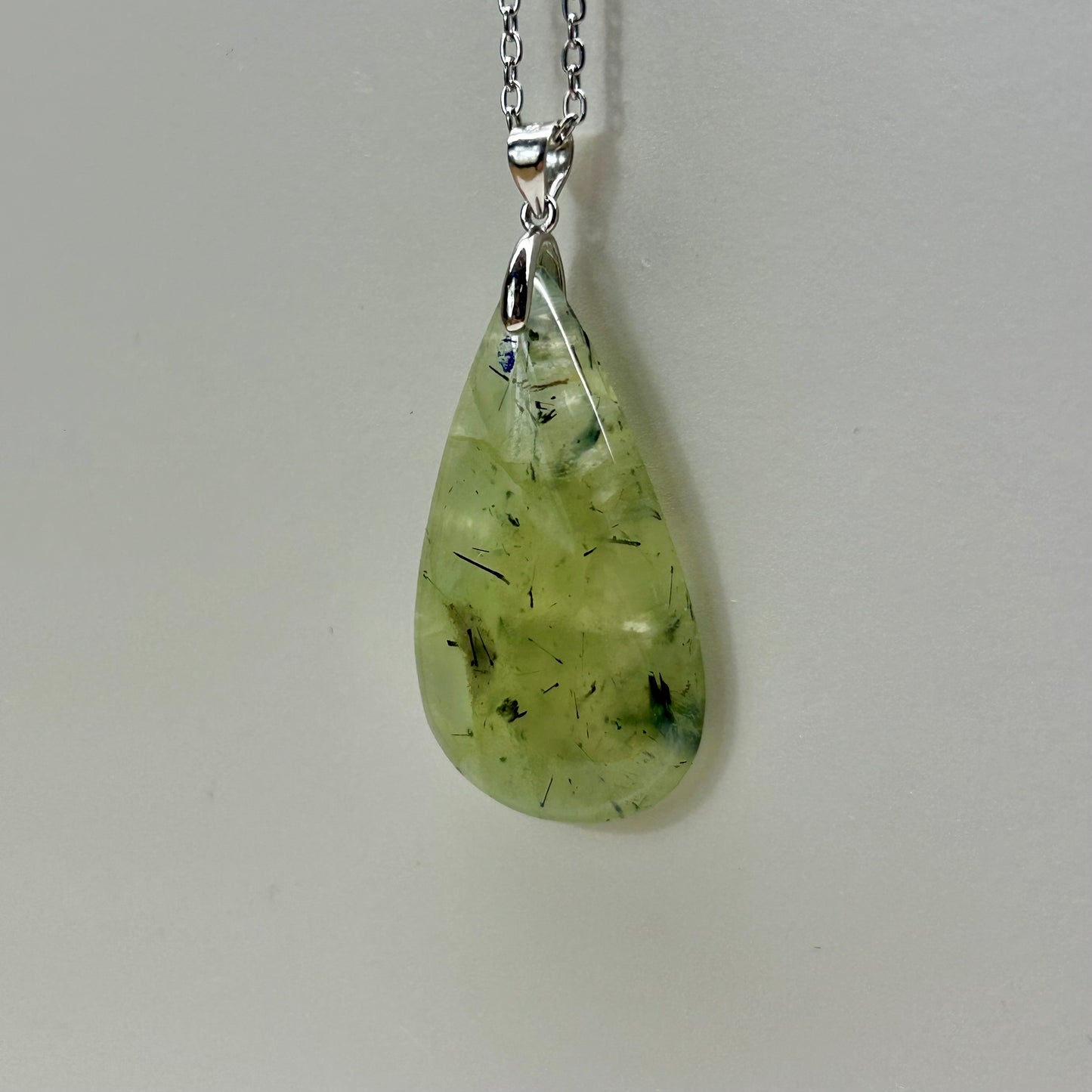 Prehnite 925 Pendant