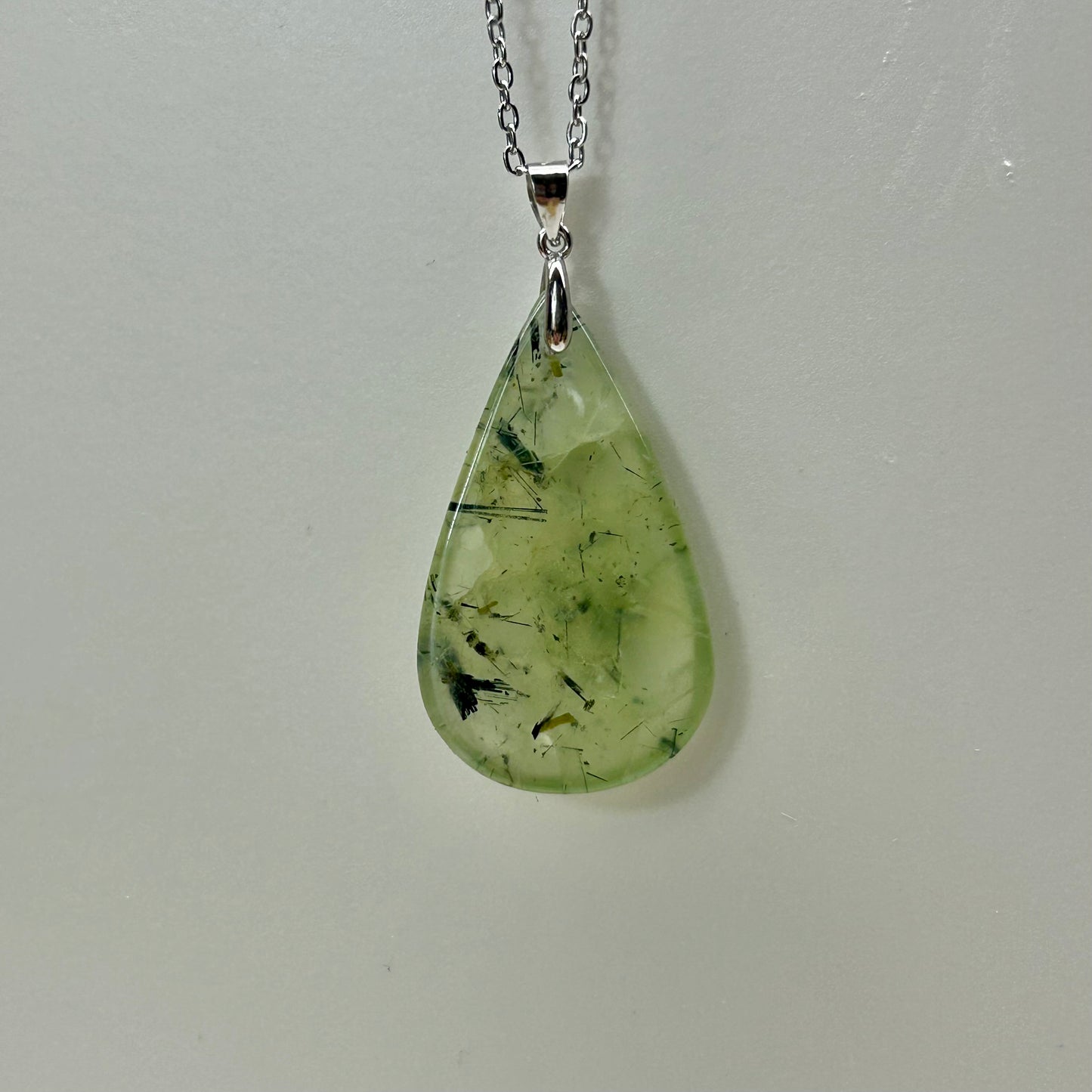Prehnite 925 Pendant