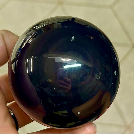 Rainbow Obsidian Crystal Sphere