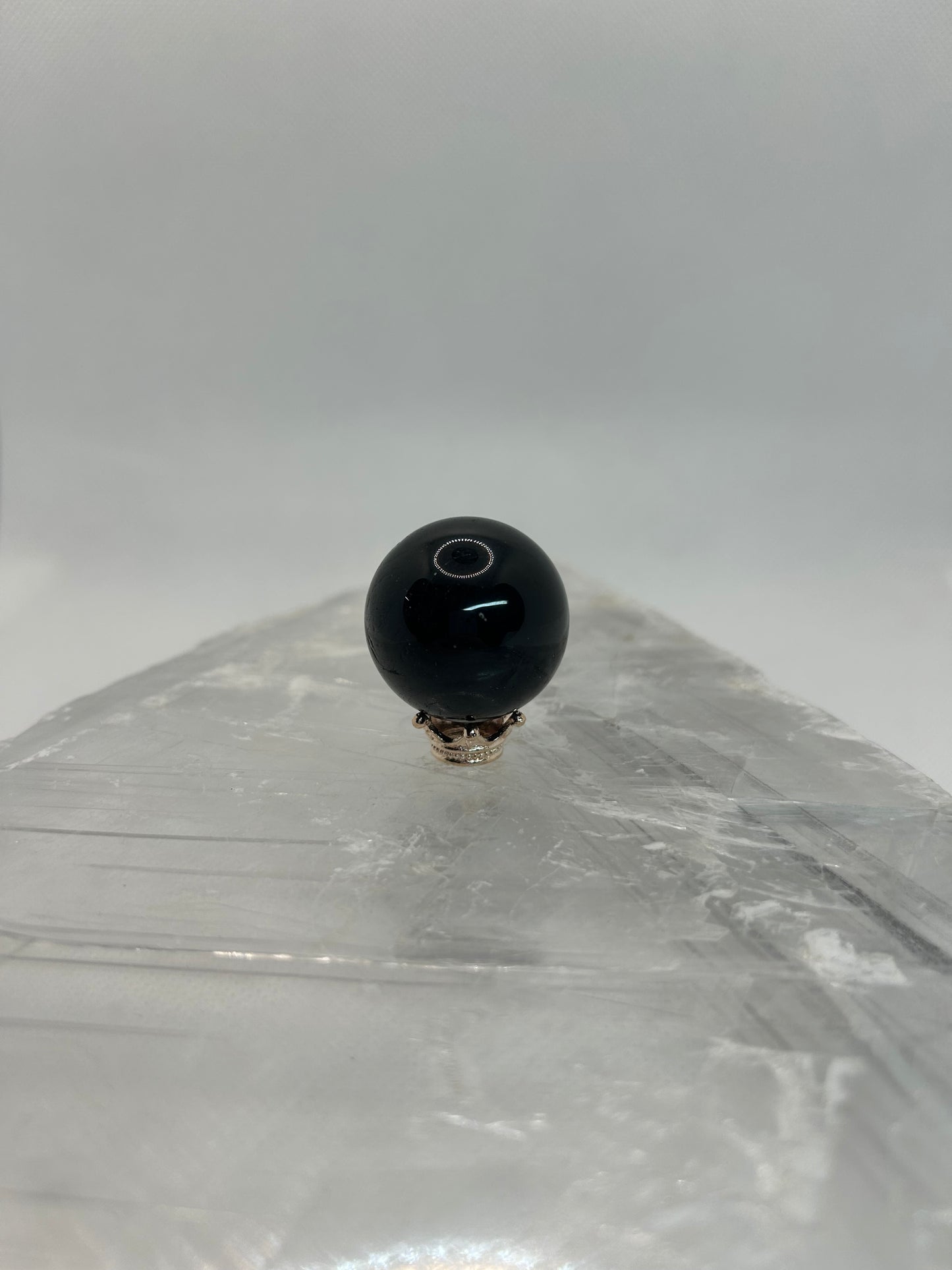 Mini Tourmaline Crystal Sphere