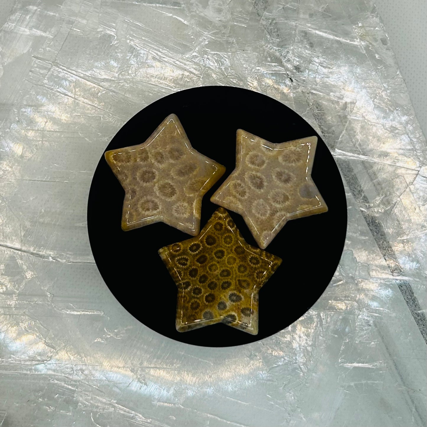 Coral Jasper Stars