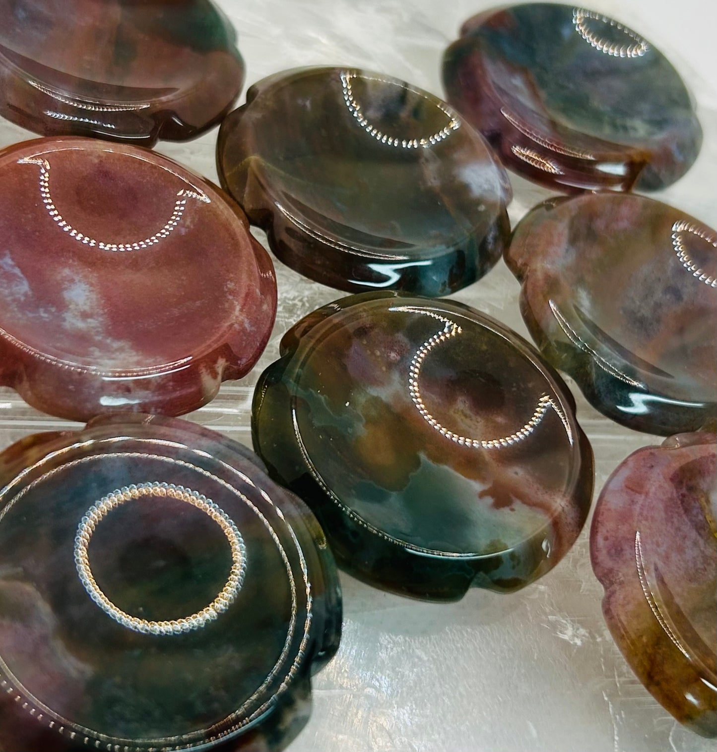 Ocean Jasper Thumb Stones