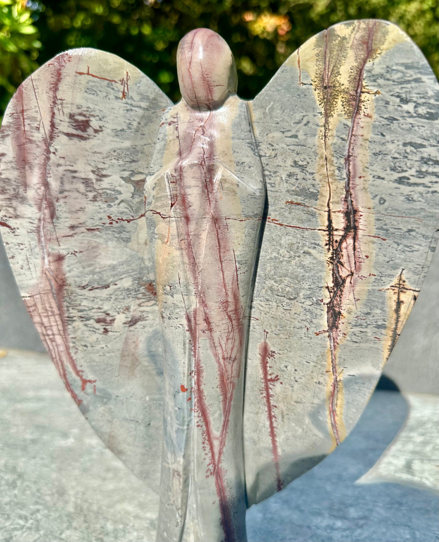 Picture Jasper Angel Carving