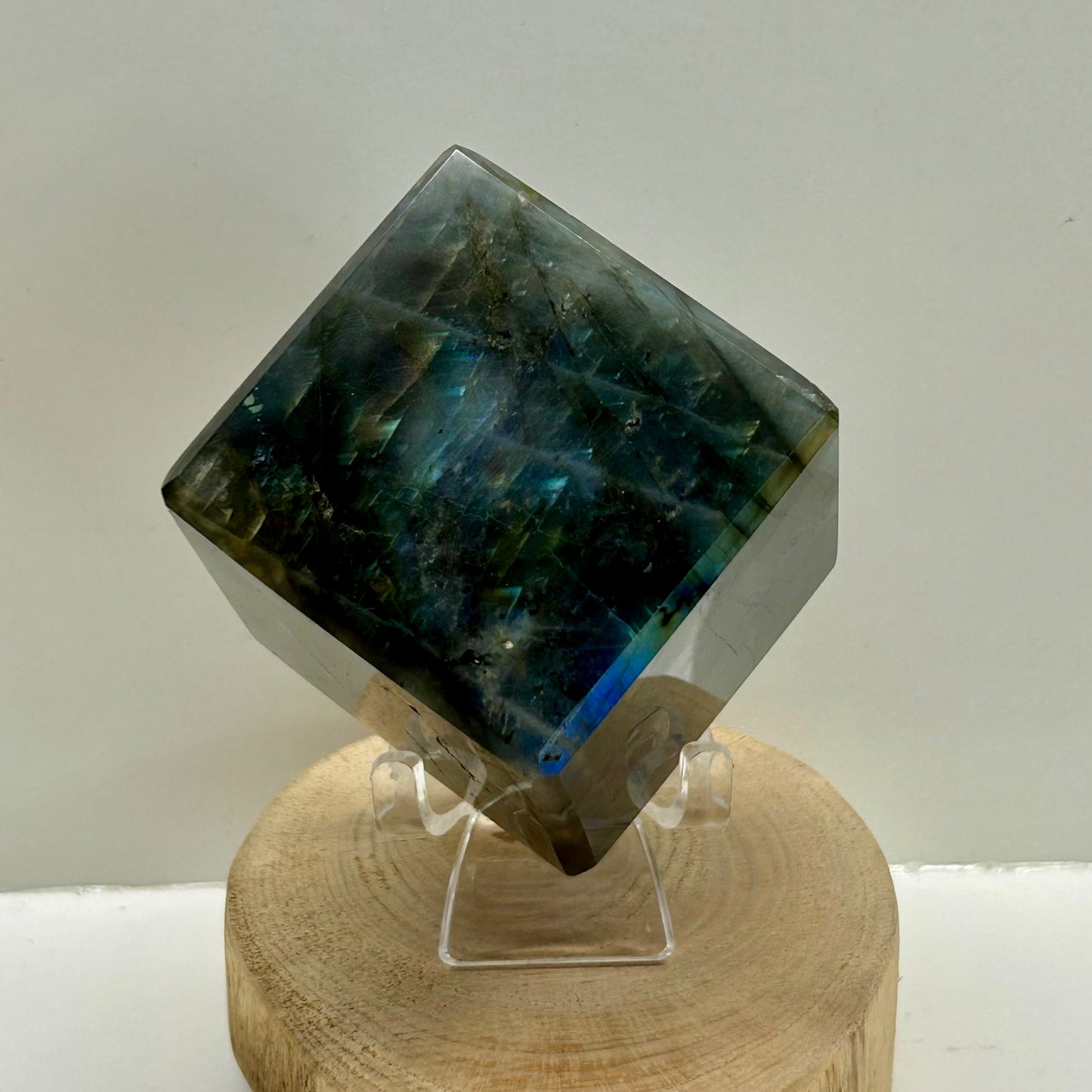 Labradorite Cube