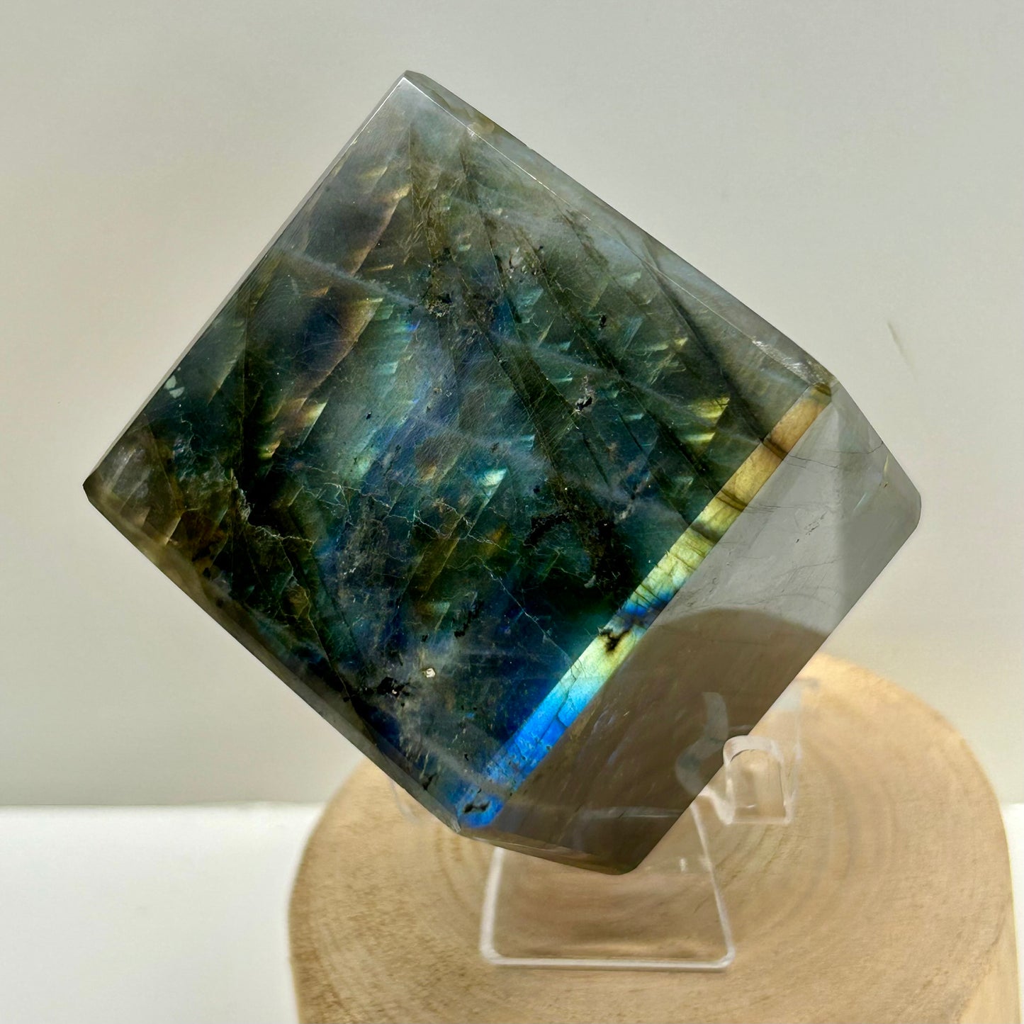 Labradorite Cube