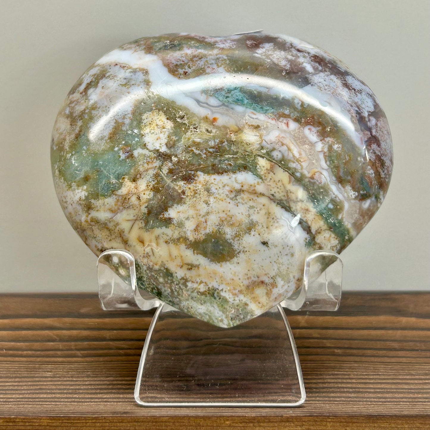 Ocean Jasper Heart