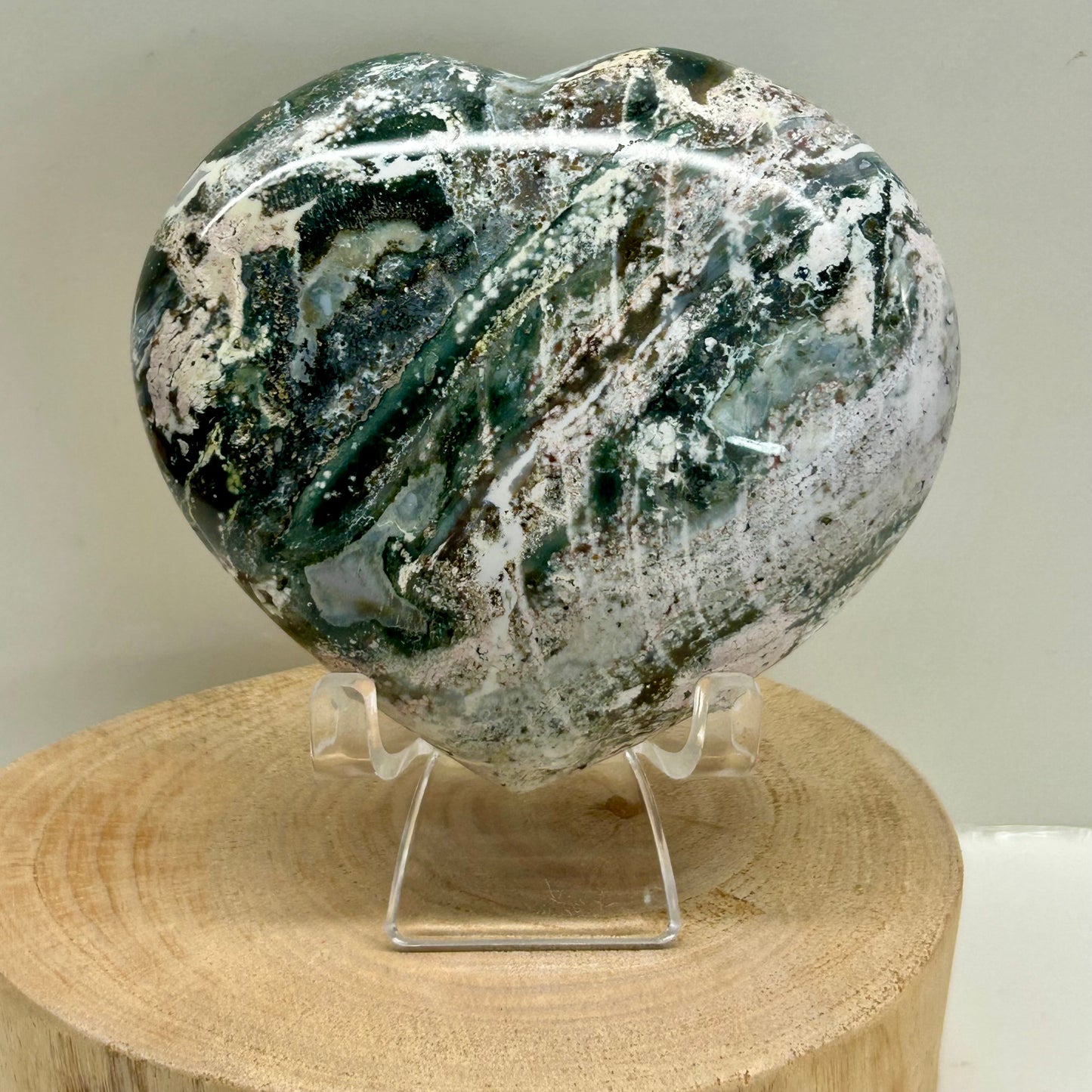 Ocean Jasper Heart