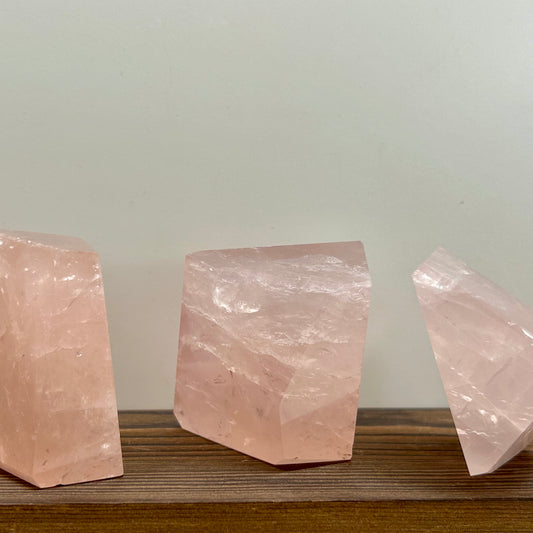 Rose Quartz Free Forms