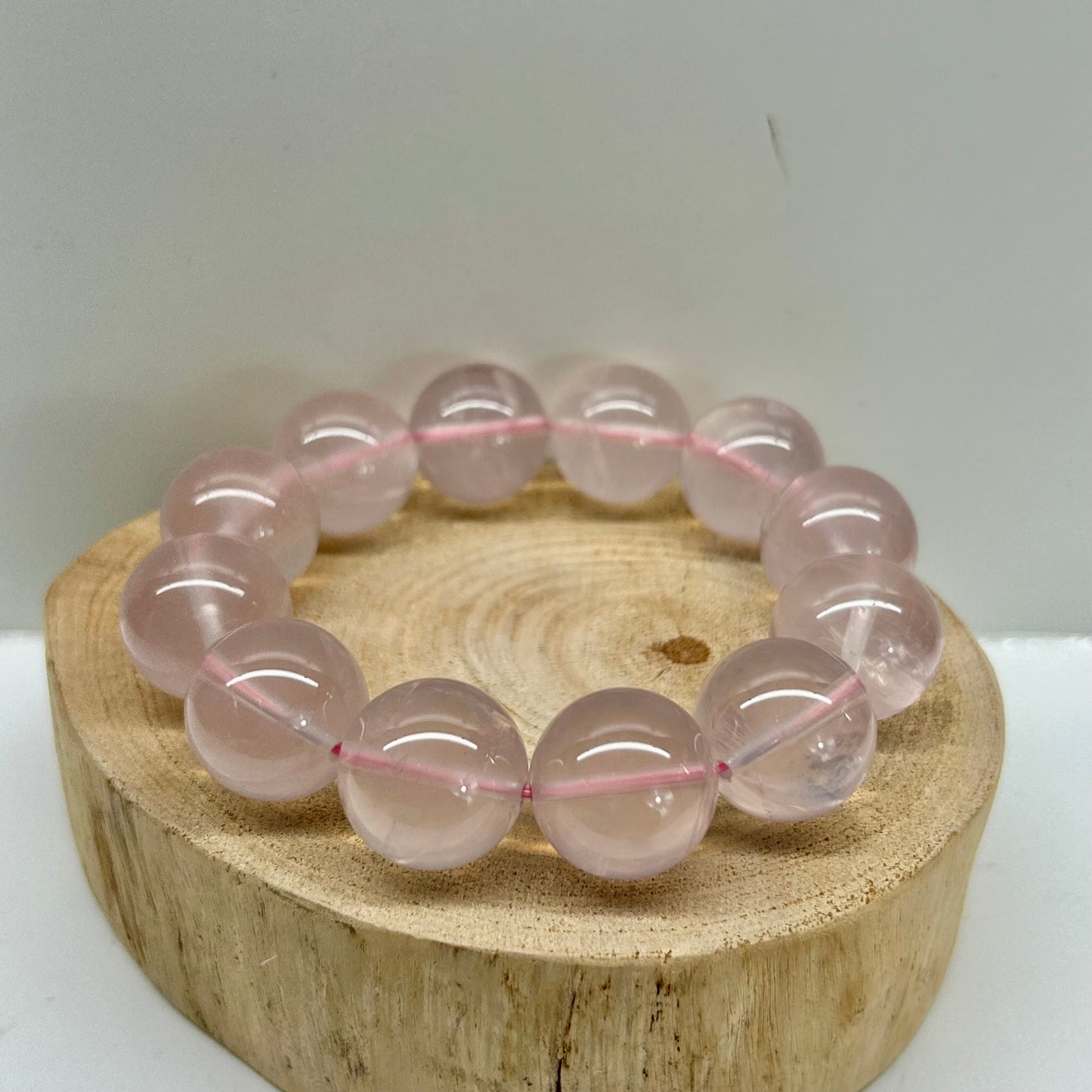 Rose Quartz 16mm Bracelets
